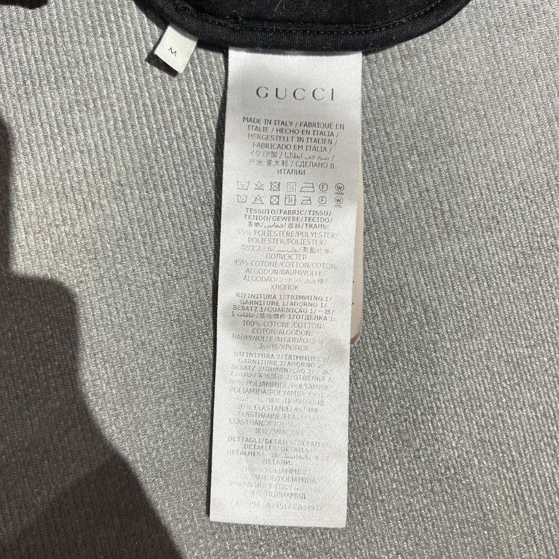 Gucci Gucci Black side label string label reflective logo school Size US M / EU 48-50 / 2 - 5 Thumbnail