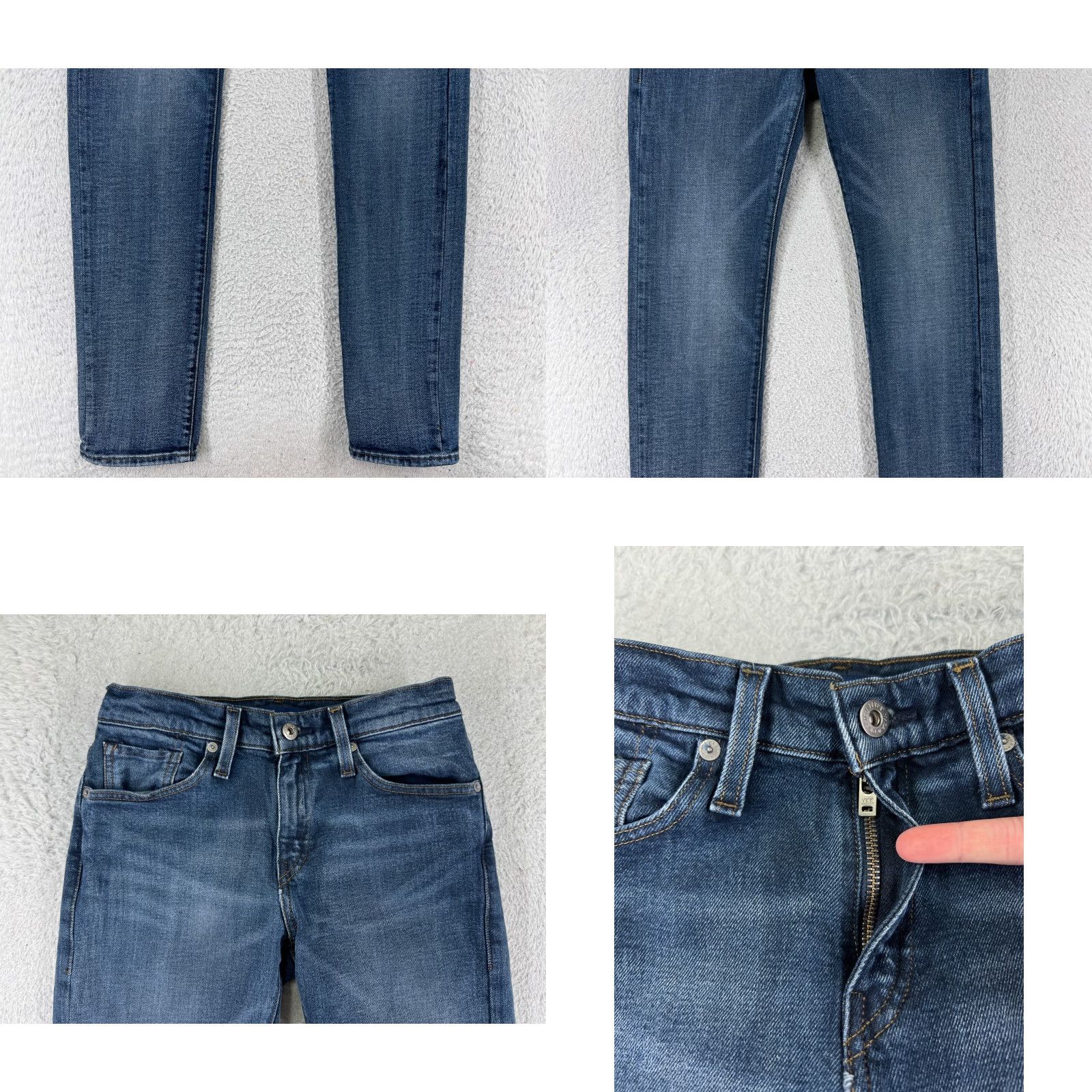 Levi's Levi's Jeans Adult 28 Blue Denim Slim 511 Cotton Blend 5-Pocket Design Mens Regular Blue Jeans 32 Inseam 34 Len Size US 28 / EU 44 - 8 Thumbnail