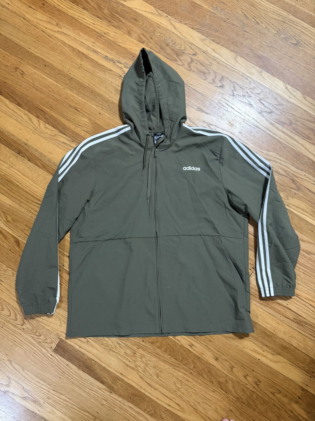 Adidas Adidas Windbreaker Jacket Size US XL / EU 56 / 4 - 1 Thumbnail