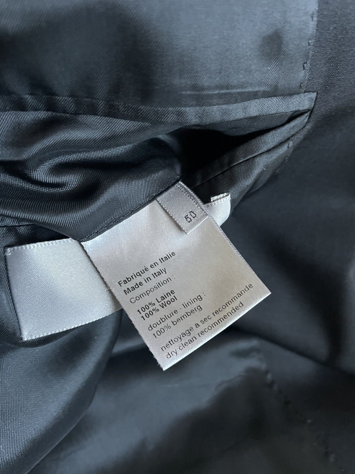 Dior Dior Homme SS05 “Beck” wool suit by Hedi Slimane Size 50R - 10 Thumbnail