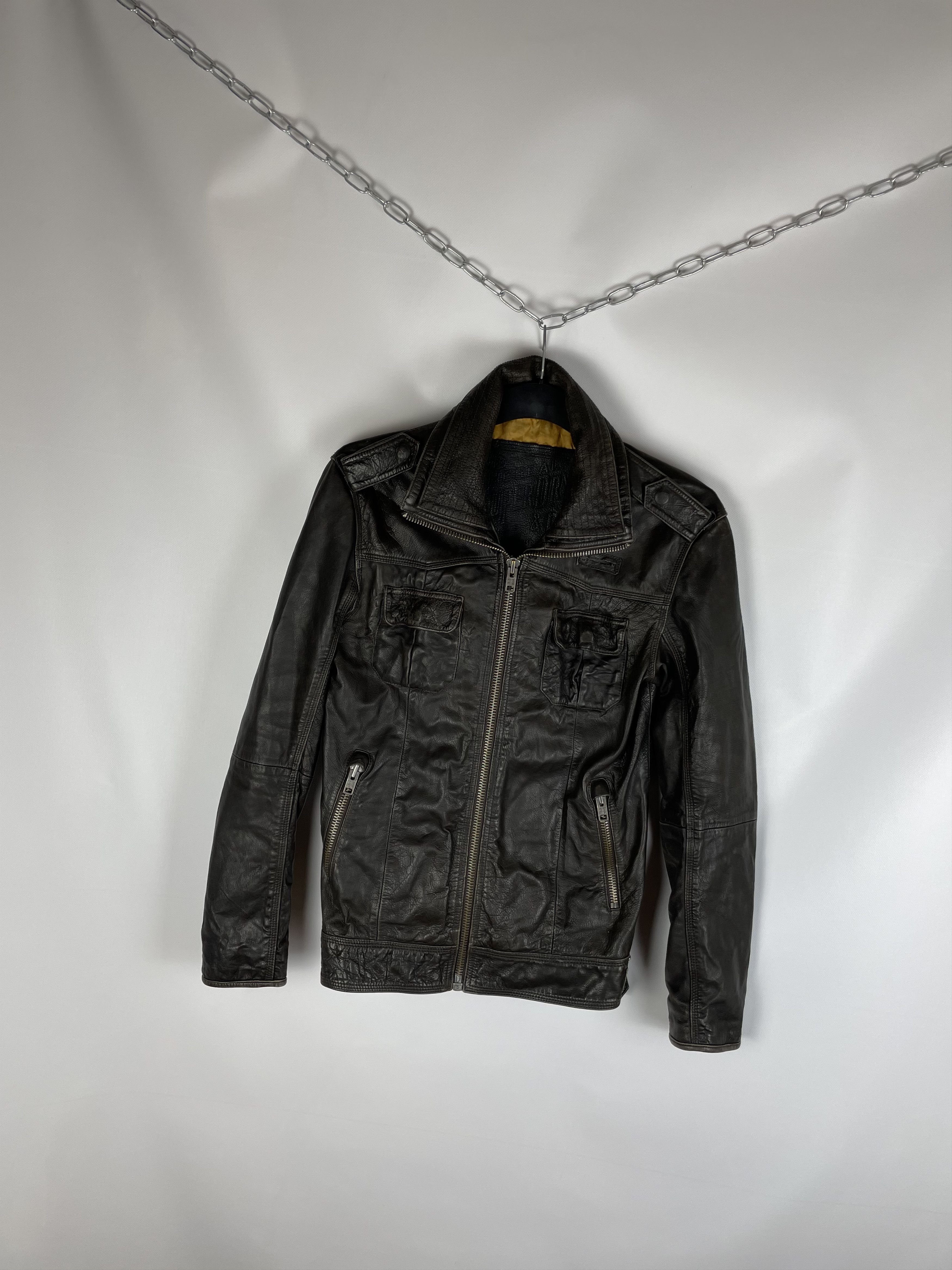 Superdry Vintage Superdry Leather Jacket Size US S / EU 44-46 / 1 - 2 Thumbnail