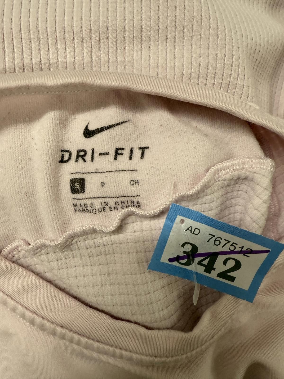 Nike Nike Dri-FIT Long Sleeve Pink Sports Top Size Small Size S / US 4 / IT 40 - 2 Thumbnail