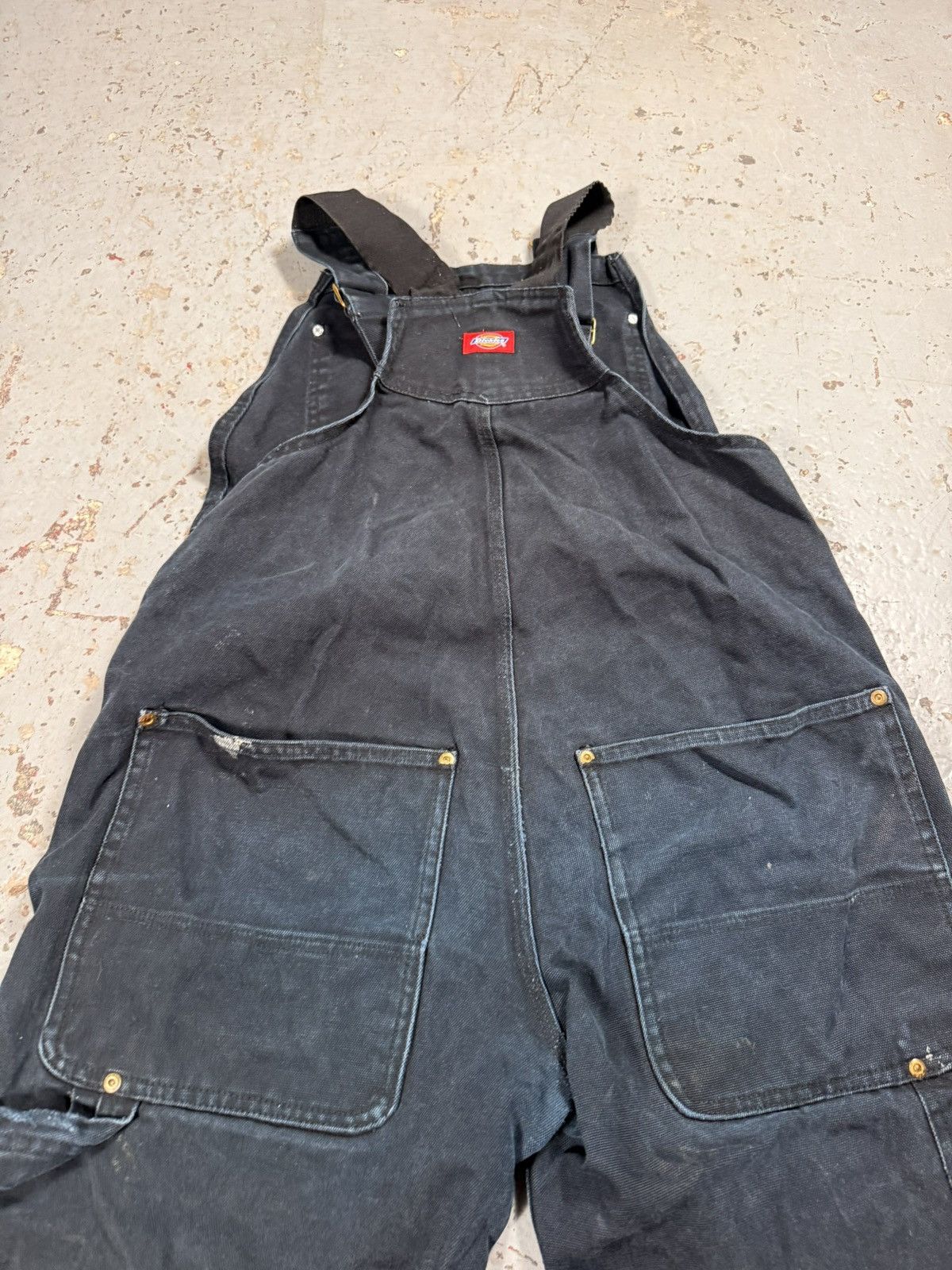 Dickies Vintage Dickies Black Denim Painter Overalls Size US 34 / EU 50 - 7 Thumbnail