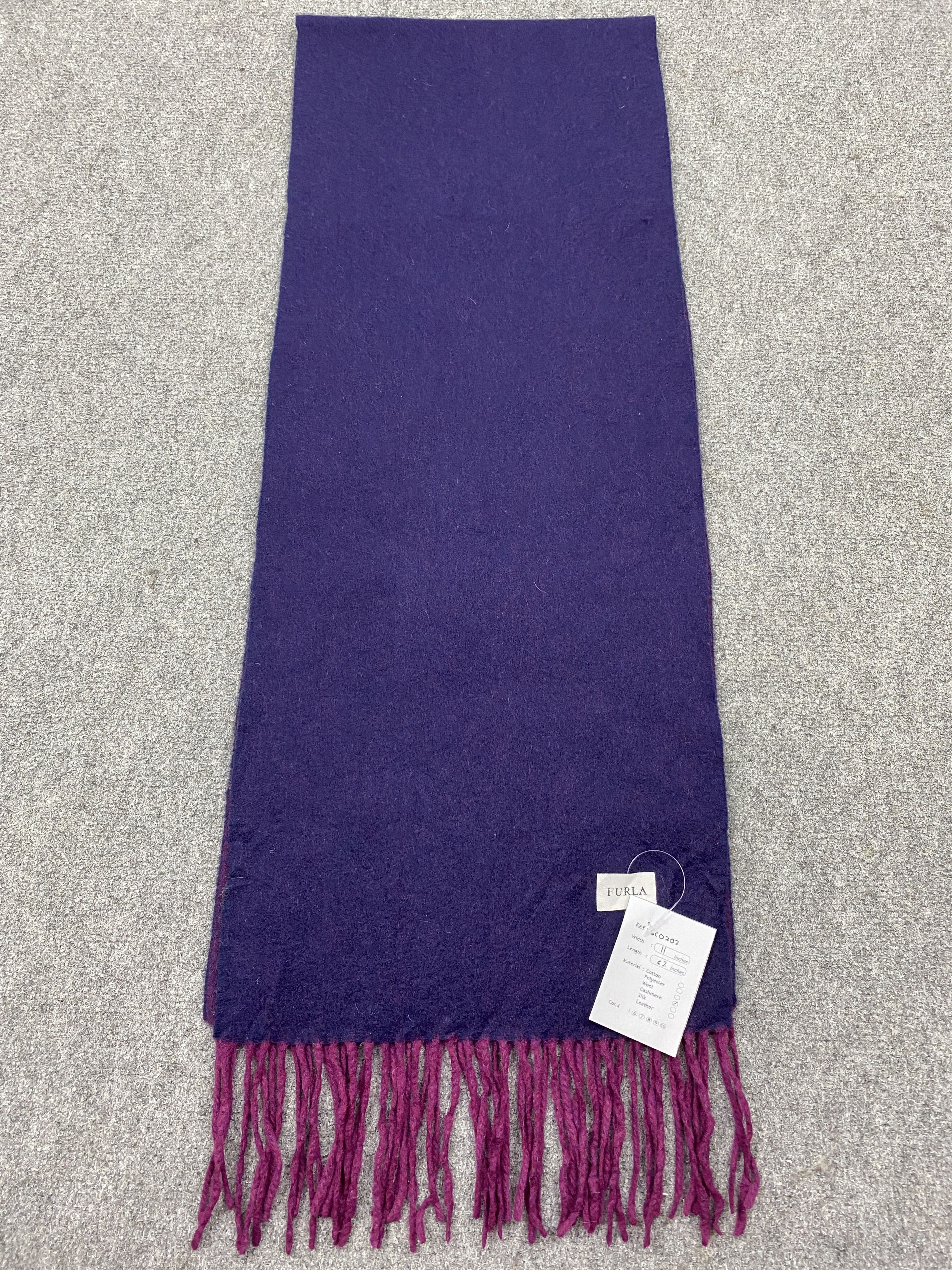 Furla Furla Cashmere Scarf Muffler Neckwear SC0202 Size ONE SIZE - 5 Thumbnail