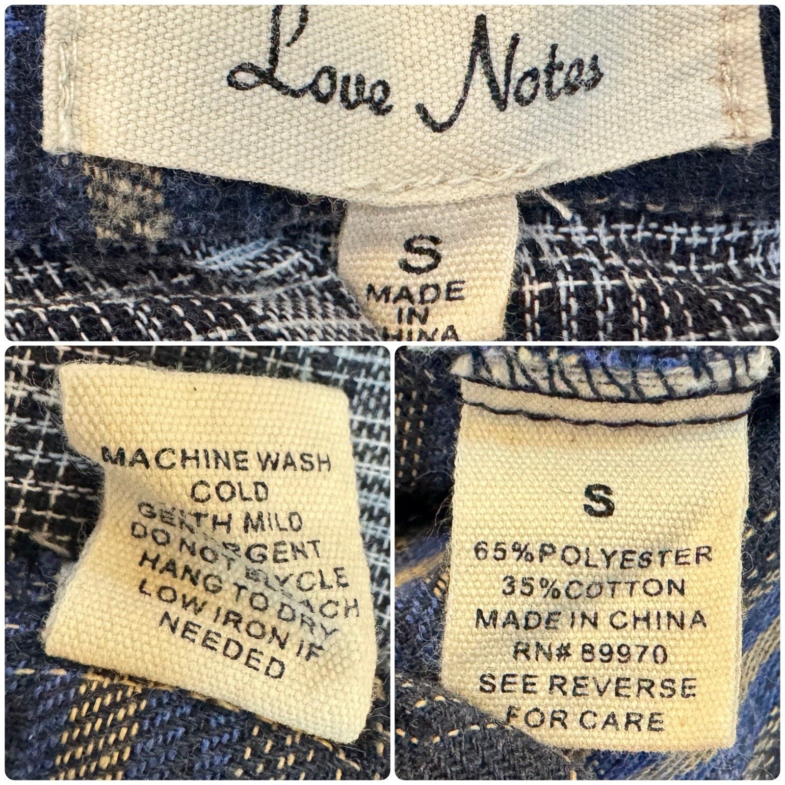 Other LIONEL RICHIE Sunday Morning Upcycled Flannel Vintage Retro Size S / US 4 / IT 40 - 10 Thumbnail