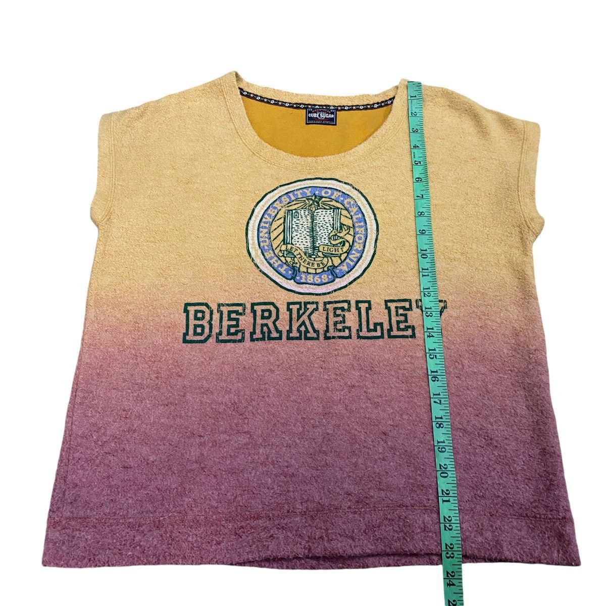 Japanese Brand Cube Sugar X University Of California Barkeley Tshirt Size M / US 6-8 / IT 42-44 - 12 Thumbnail