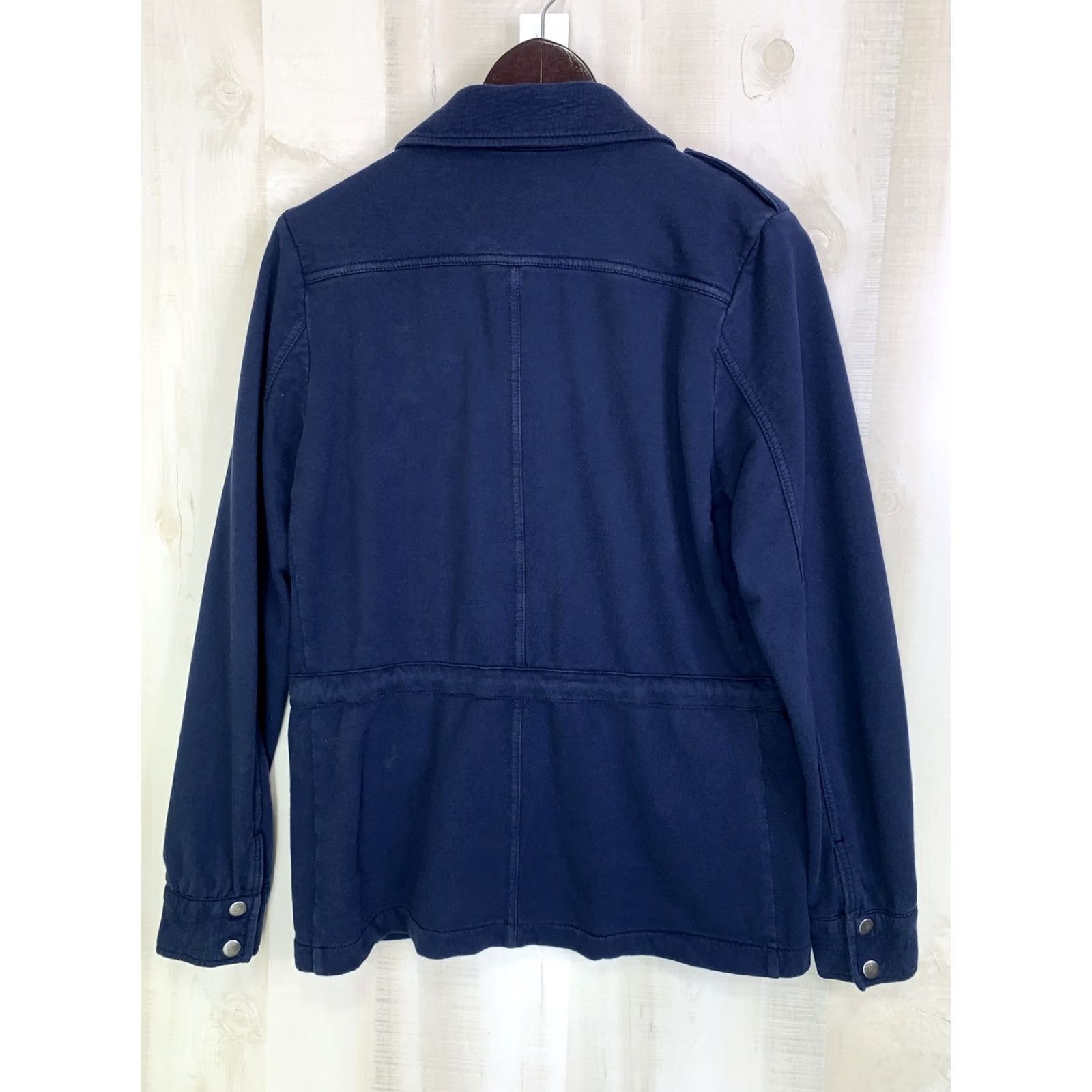 Lucky Brand Lucky Brand Blue Cotton Military Utility Jacket Womens M Size Regular Red? Size M / US 6-8 / IT 42-44 - 6 Thumbnail
