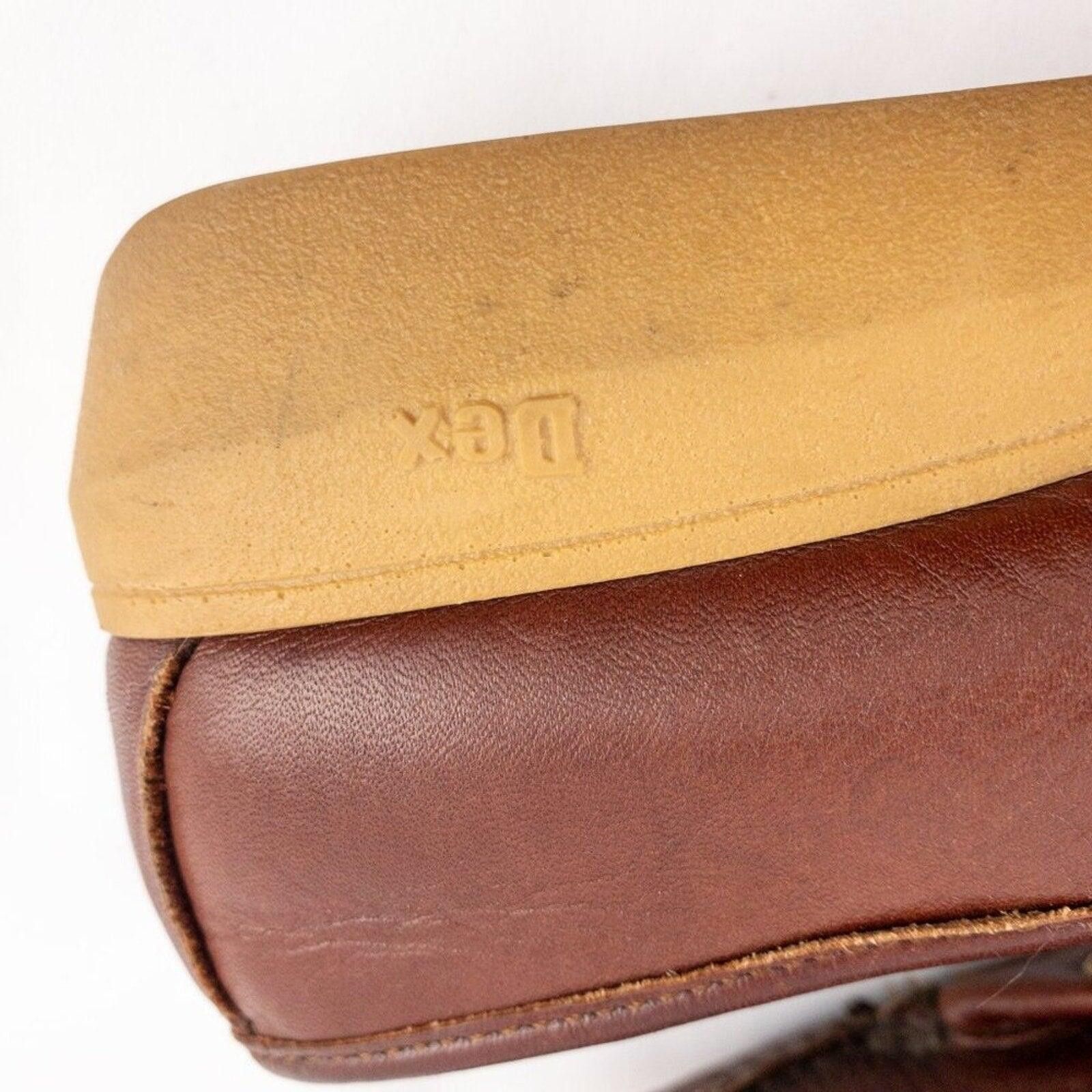 DUKE + DEXTER Dexter Vintage Brown Handmade Leather Shoes Womens 7.5 Size US 7.5 / IT 37.5 - 5 Thumbnail