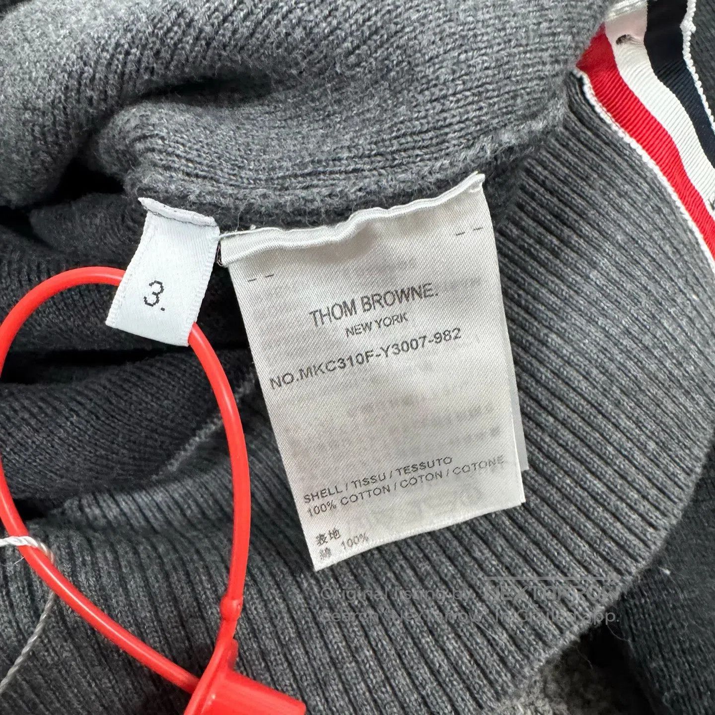 Thom Browne Thom Browne Colorful striped knit cardigan| Size US L / EU 52-54 / 3 - 6 Thumbnail