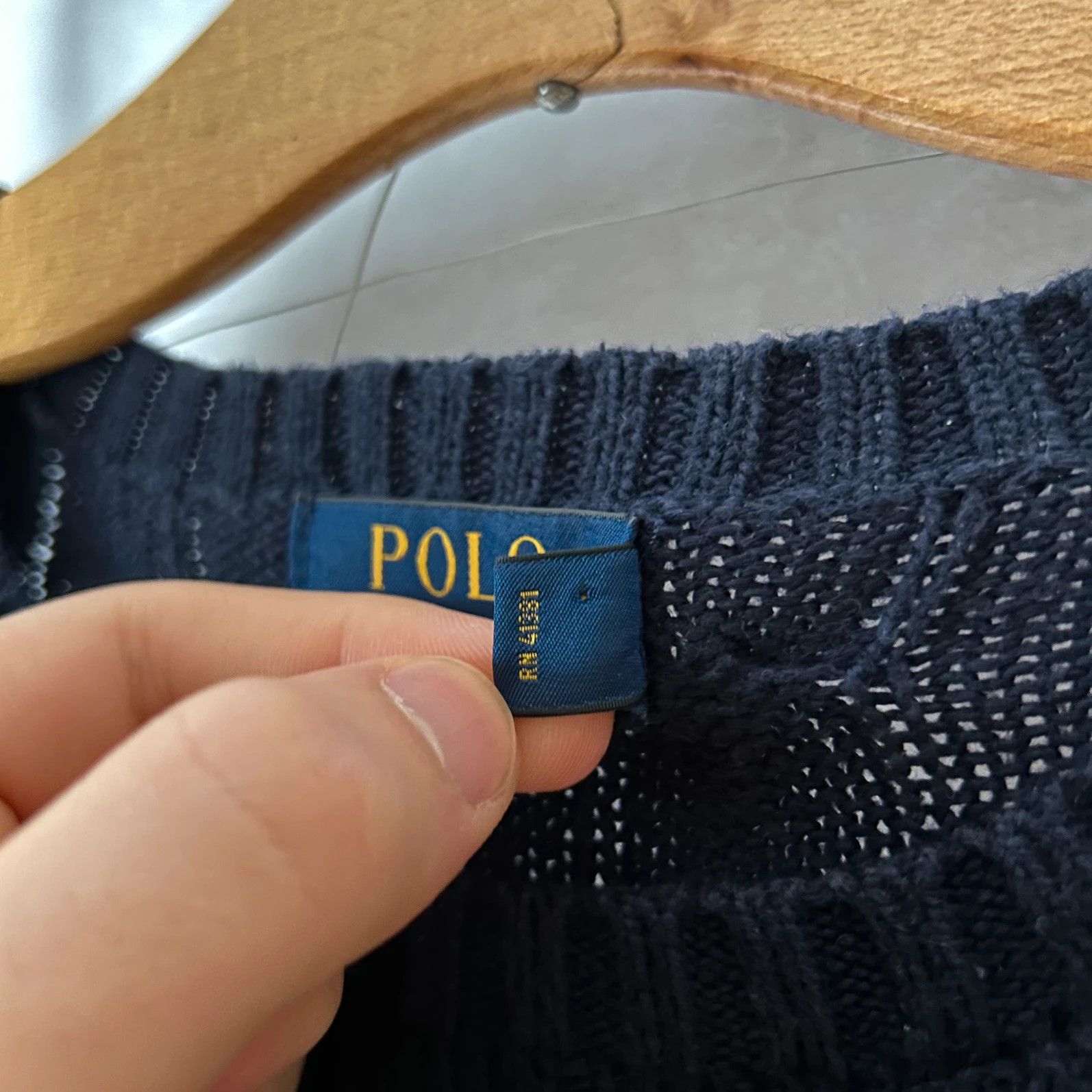 Designer × Polo Ralph Lauren × Ralph Lauren Polo Ralph Lauren knitwear mini logo pony haft Size US XL / EU 56 / 4 - 6 Thumbnail