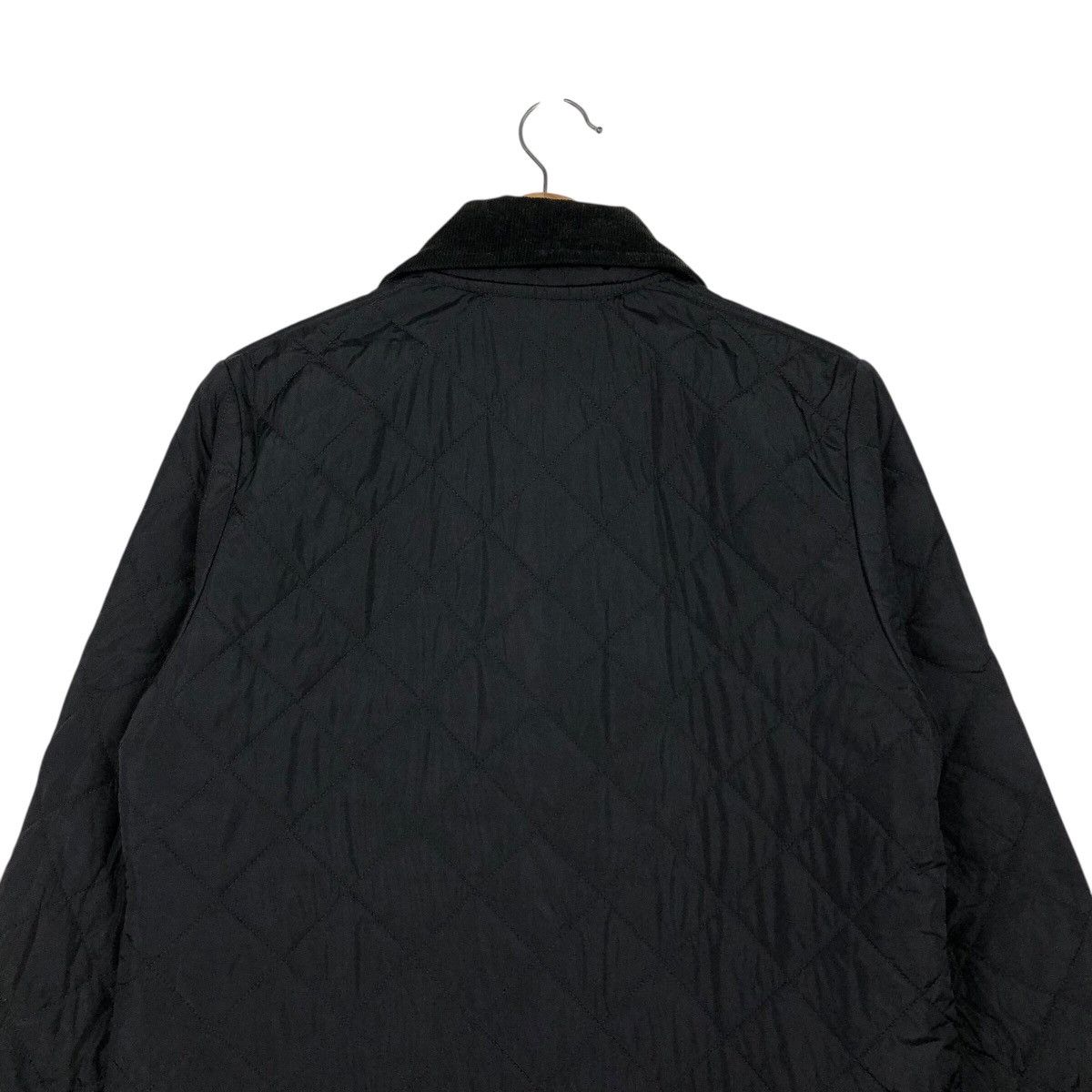 Mackintosh 📌Vintage Button Jacket Quilted Mackintosh Rich Black Size US M / EU 48-50 / 2 - 10 Thumbnail