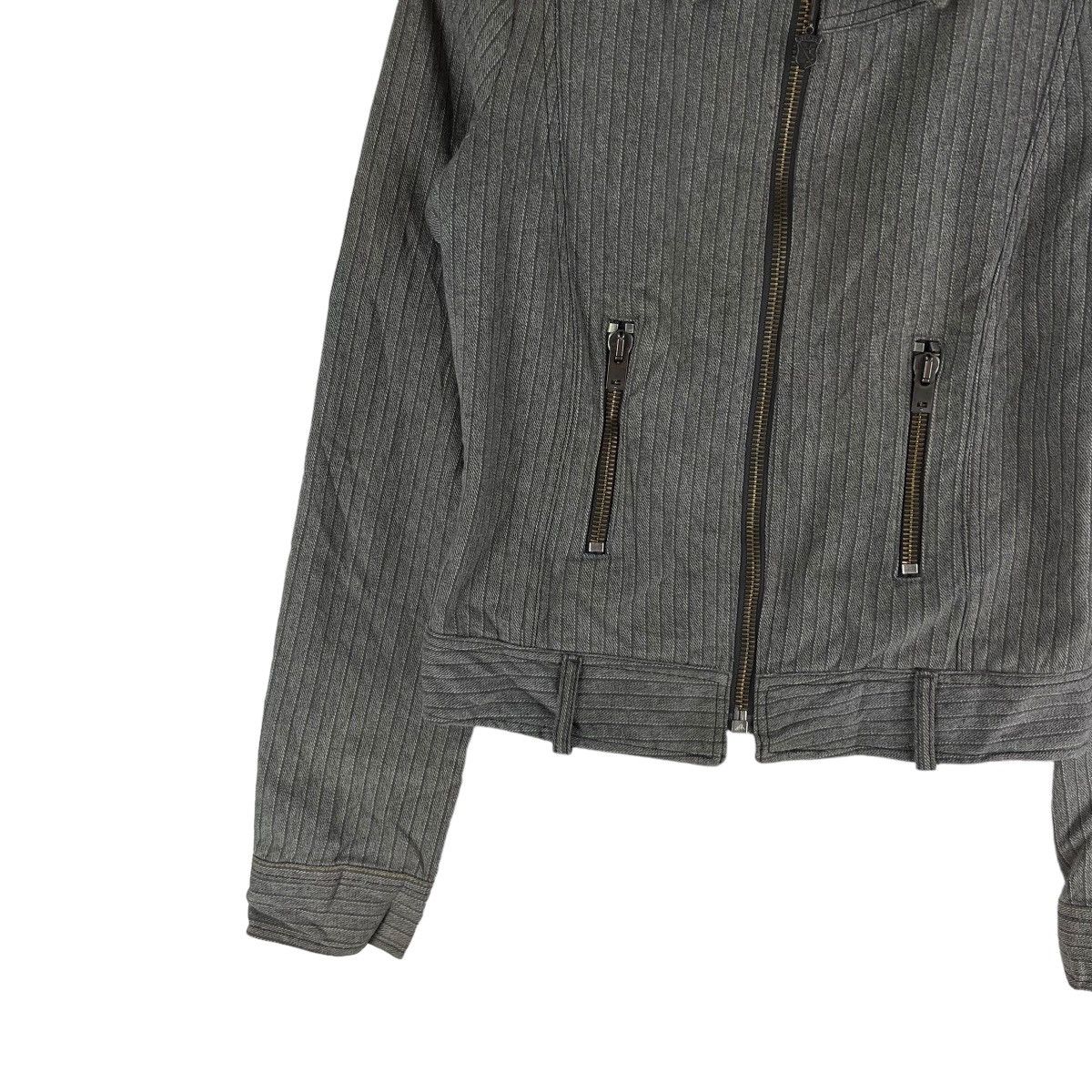 Diesel 🔥VINTAGE BIKER JACKET ZIPPER DIESEL JAPAN Size US S / EU 44-46 / 1 - 5 Thumbnail