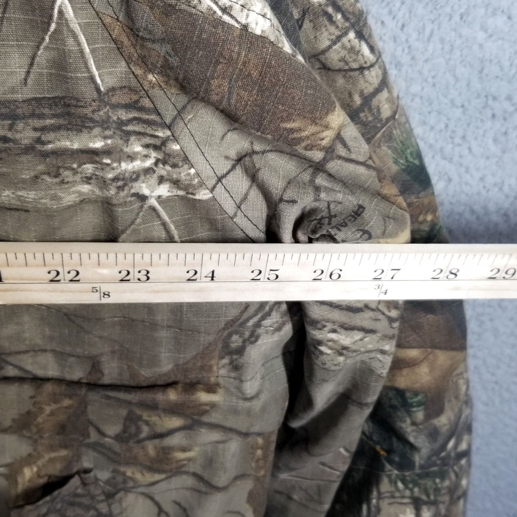 Realtree Realtree Bomber Jacket Coat Mens 3XL Camouflage Insulated Xtra Weathergear Pocketed Hooded Lined Zip-Snap Full Zip Size US XXL / EU 58 / 5 - 6 Thumbnail