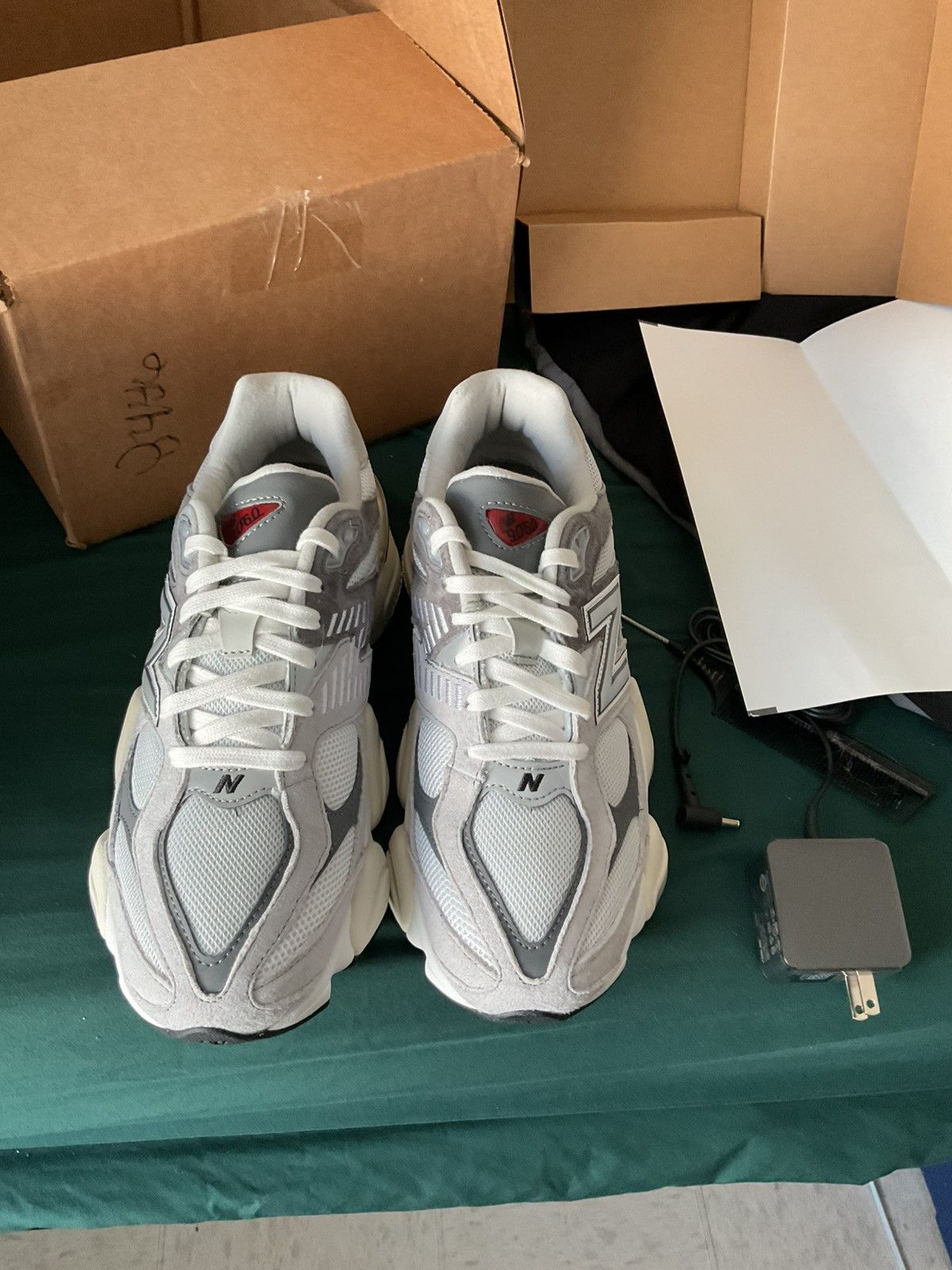 New Balance New Balance 9060 "Rain Cloud Grey" Size US 10.5 / IT 40.5 - 2 Thumbnail