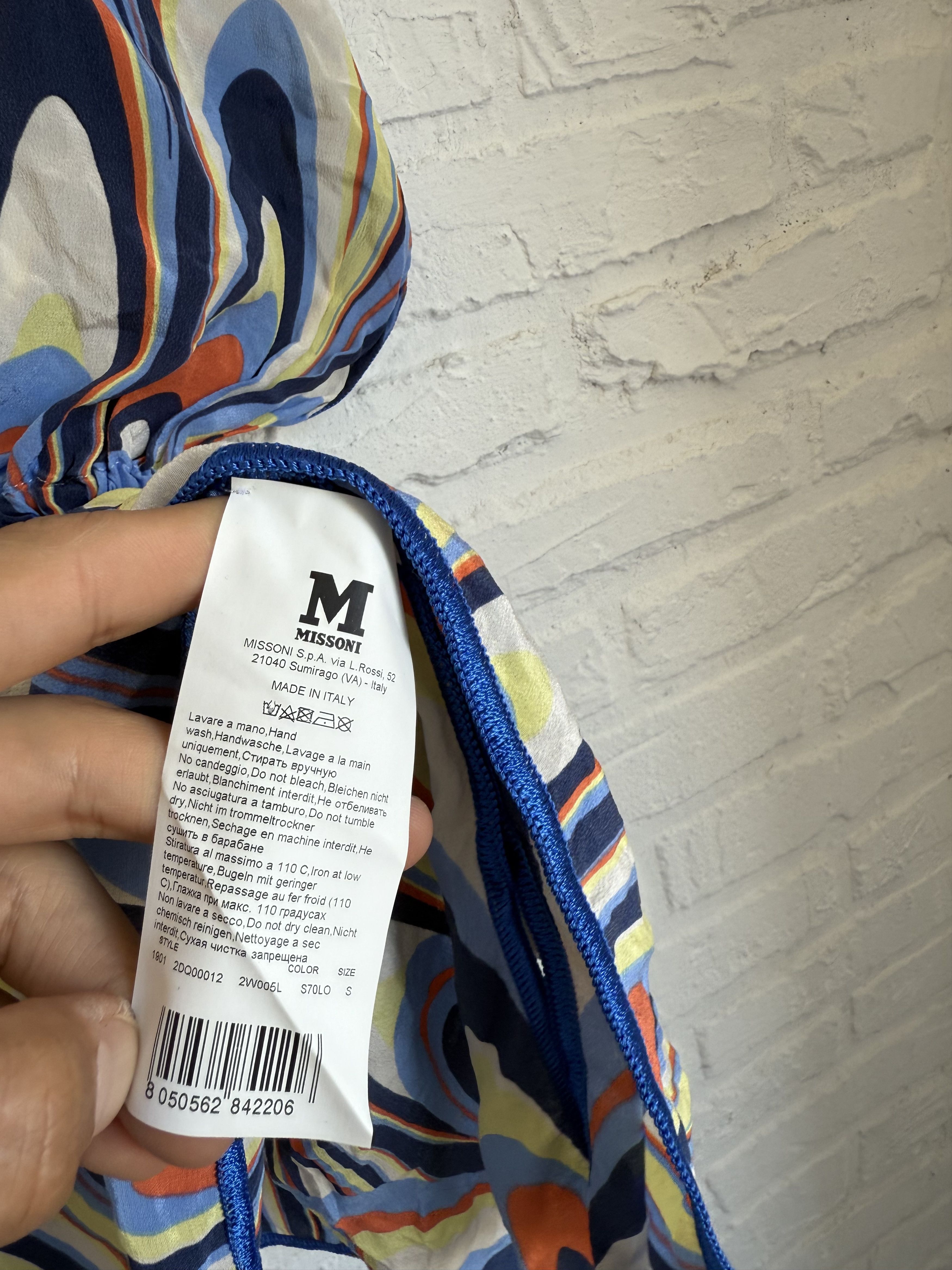 Missoni M Missoni silk dress abstraction Size S / US 4 / IT 40 - 5 Thumbnail