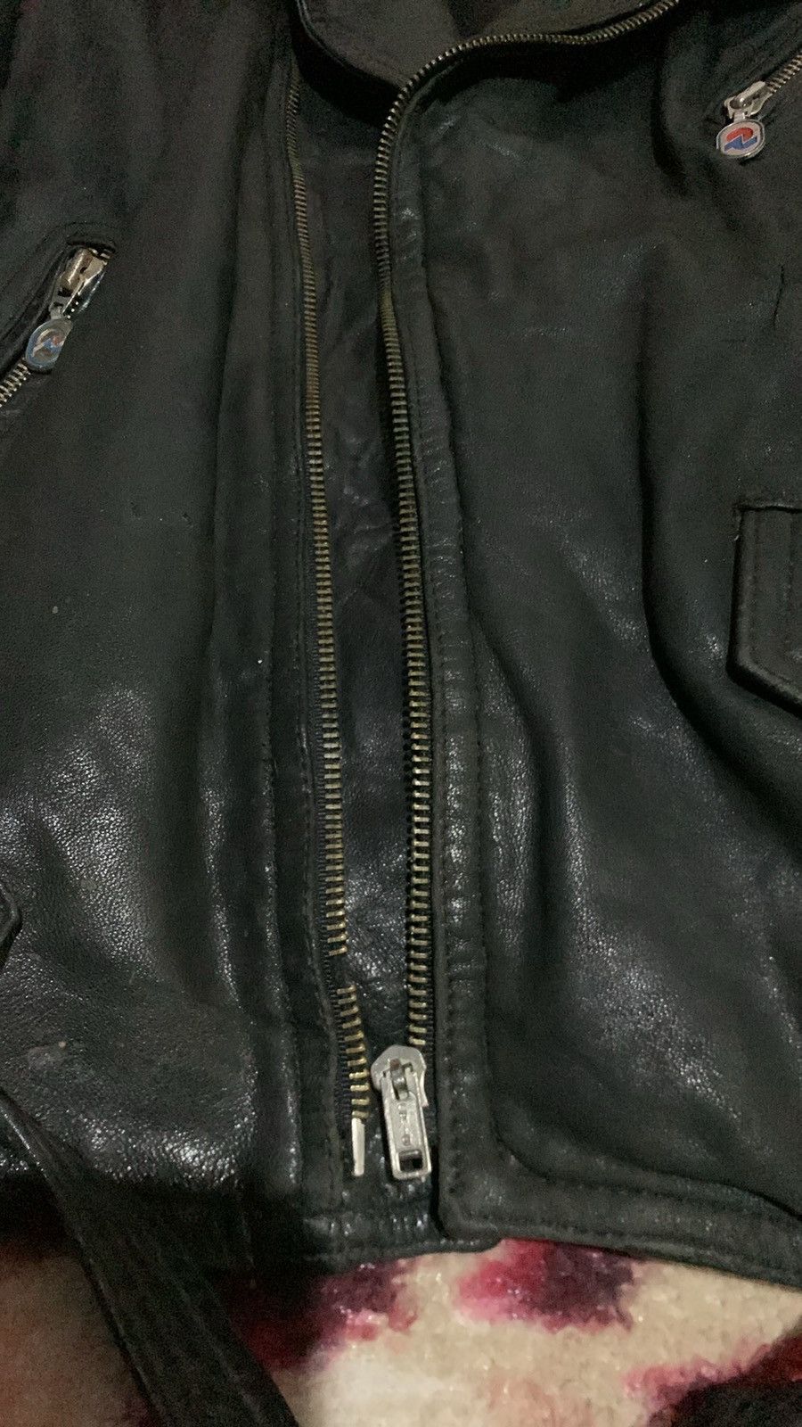 Harley Davidson vintage leather jacket Harley davidson ramones Size US M / EU 48-50 / 2 - 5 Thumbnail