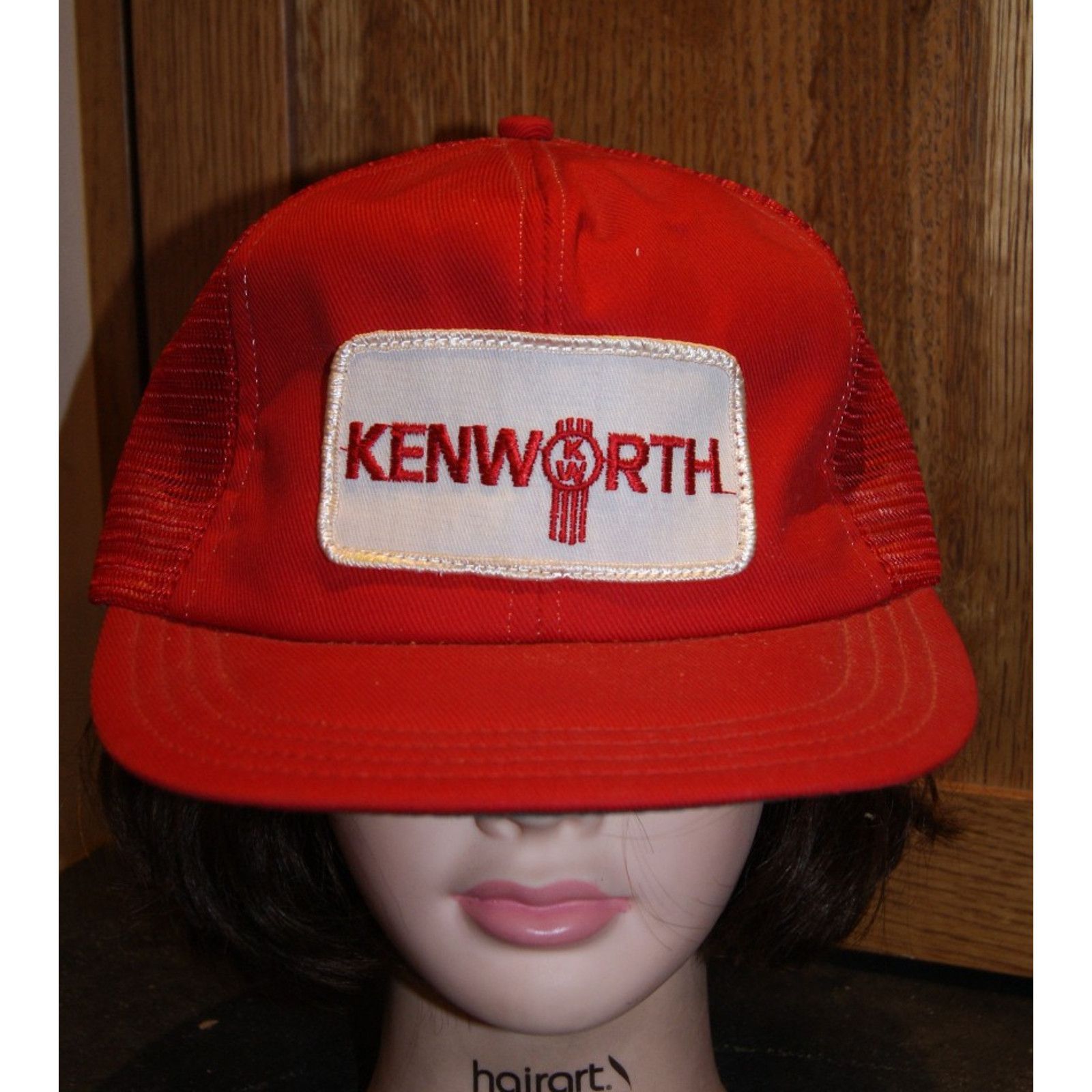 Vintage VTG Kenworth Trucks Red Trucker Snap Mesh Hat Cap Patch USA Size ONE SIZE - 2 Thumbnail