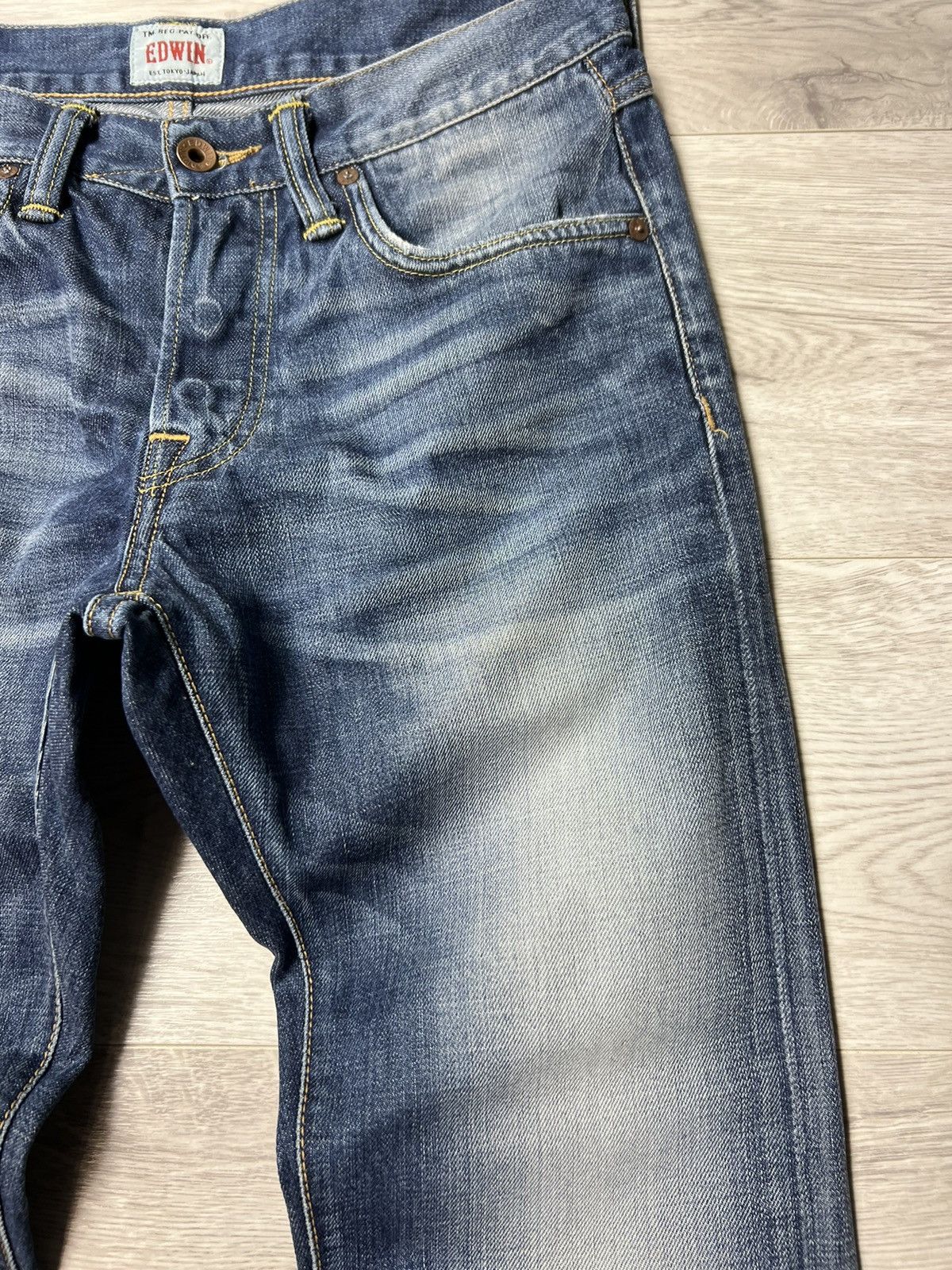 Edwin Edwin ED-55 Relaxed Tokyo Japan Jeans Denim Pants Size US 30 / EU 46 - 15 Thumbnail