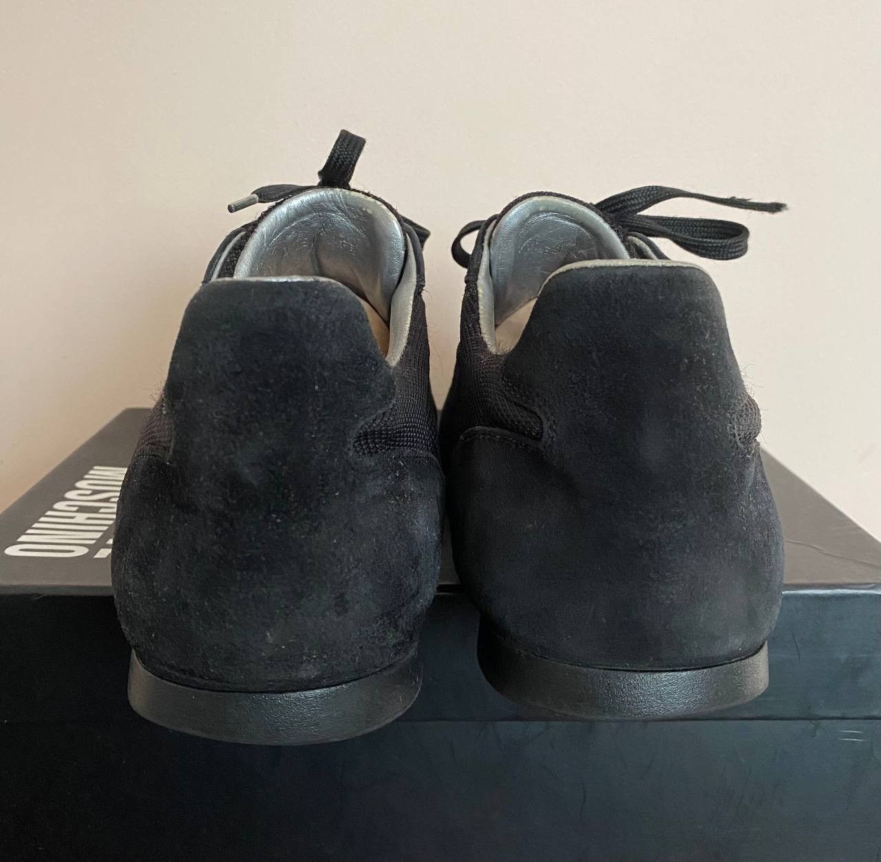 Louis Vuitton Louis Vuitton Big Logo Suede Black Stardust Trainer Sneakers Size US 8.5 / EU 41-42 - 5 Thumbnail