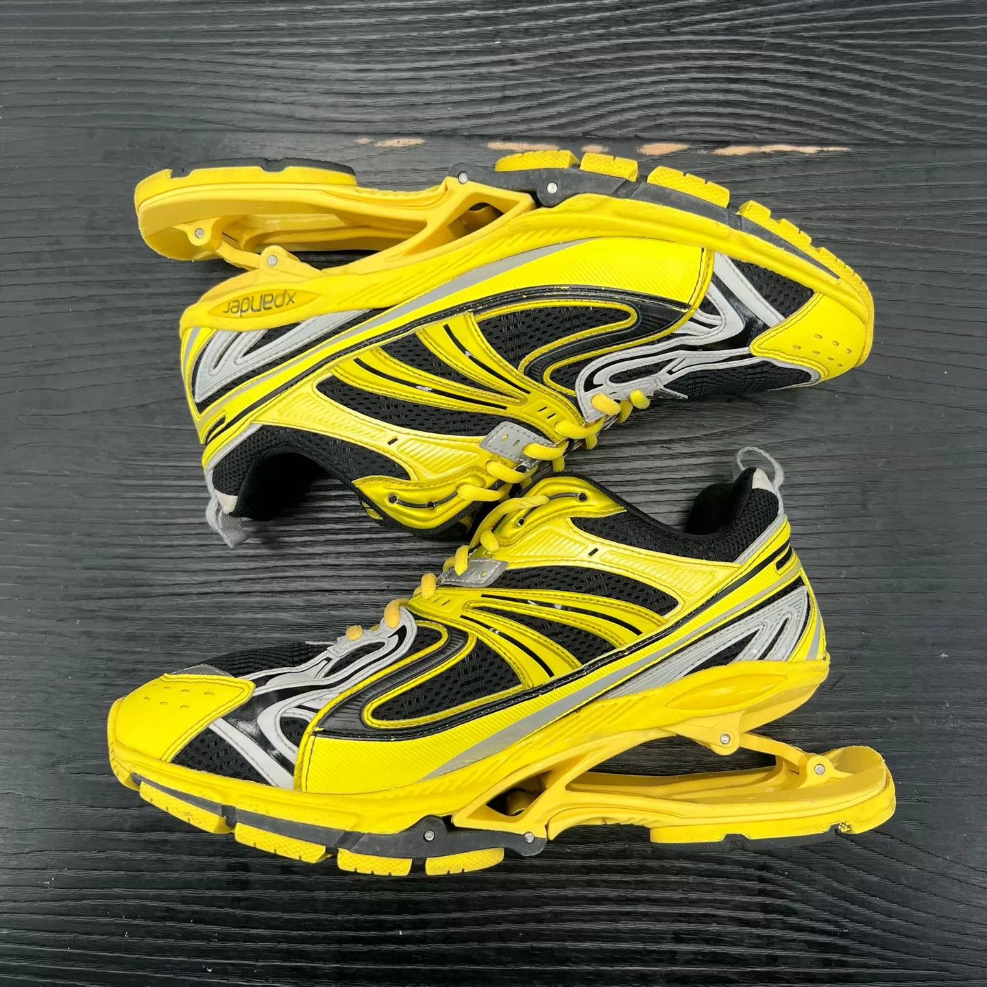 Balenciaga Balenciaga x-pander Black & Yellow EU42 Size US 9 / EU 42 - 6 Thumbnail