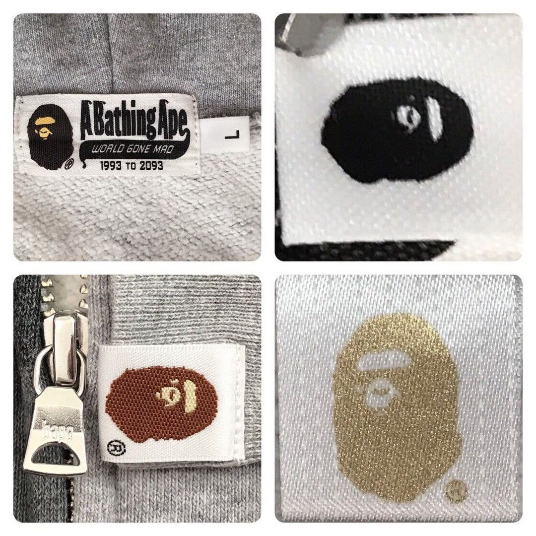 Bape 💫Glow in the dark BAPE City camo Tiger Shark full zip hoodie Size US L / EU 52-54 / 3 - 9 Thumbnail