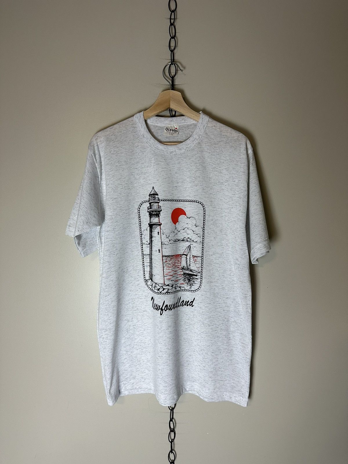 Vintage Vintage Newfoundland Lighthouse T-shirt Large Size US XL / EU 56 / 4 - 1 Thumbnail