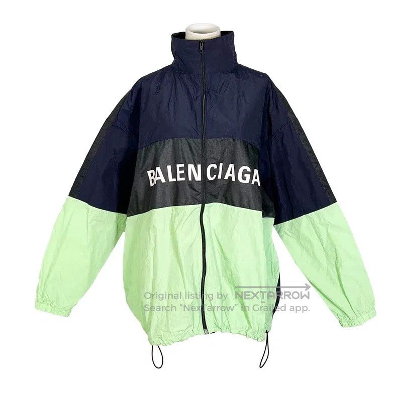 Balenciaga Balenciaga Windbreaker Jacket Size XXS / US 00 / IT 34 - 1 Thumbnail