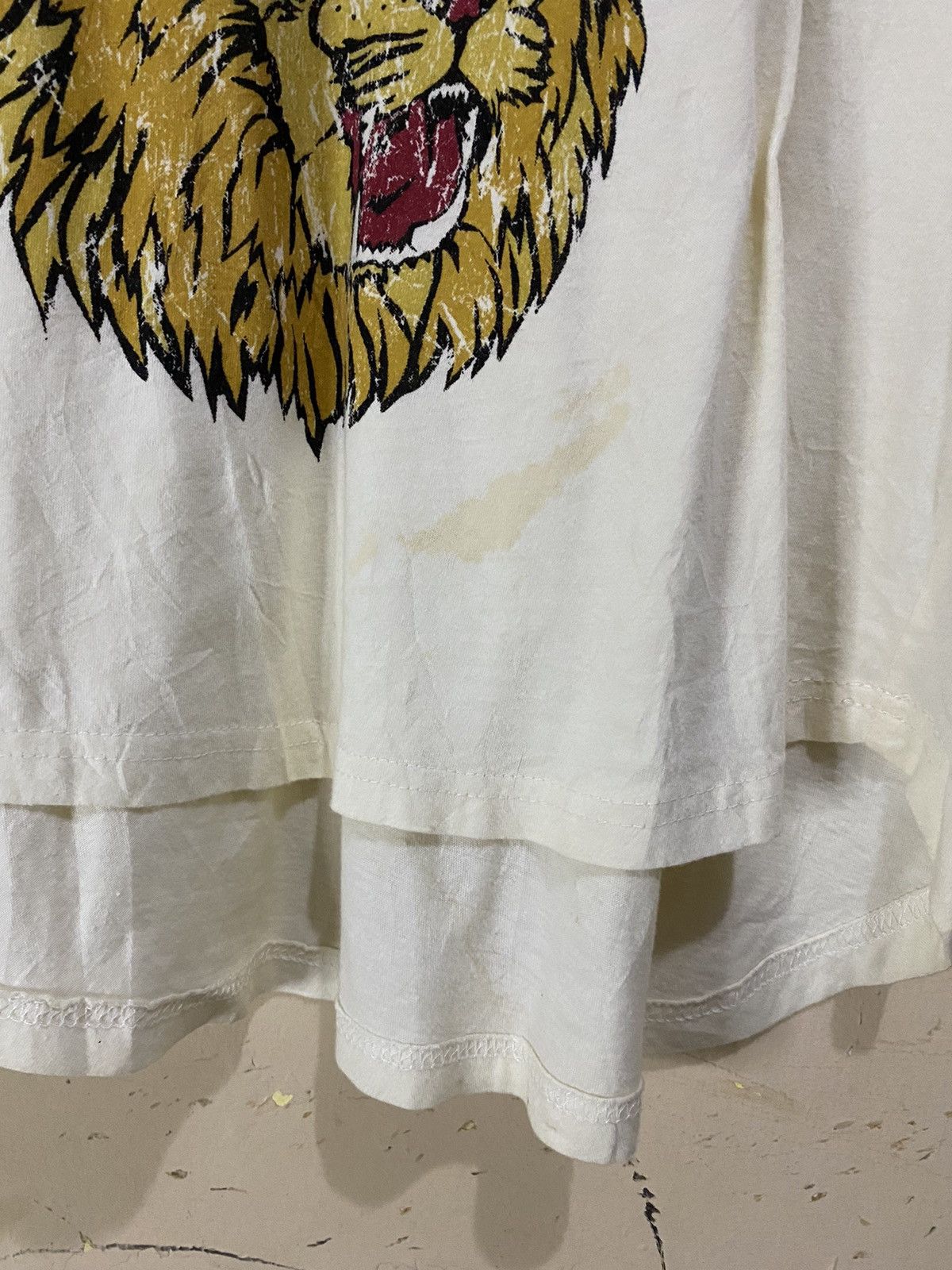 Beauty Beast Y2K RGY Japan Mighty Lion With Leopard Neck Long Sleeve Size M / US 6-8 / IT 42-44 - 4 Thumbnail