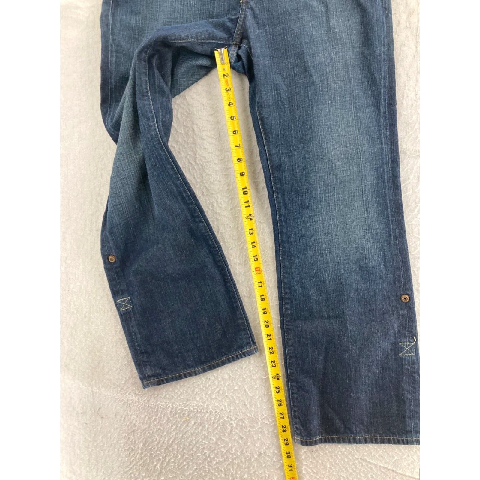 Ralph Lauren Ralph Lauren Jeans Womens 14 Blue Bootcut 100% Cotton Denim Pants Regular Rise Mid Blue Size 36" / US 14 / IT 50 - 5 Thumbnail