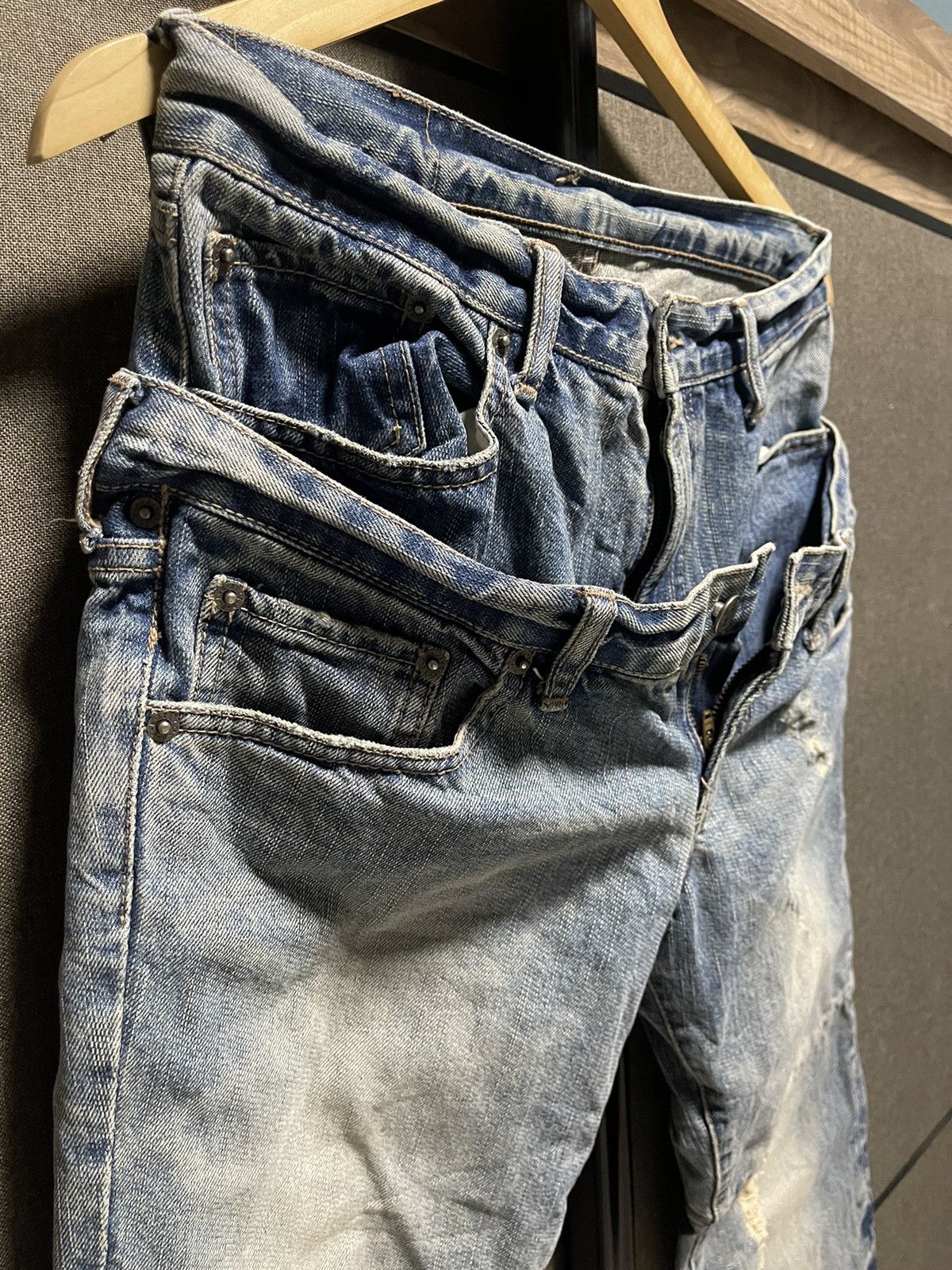 PPFM ❌ON SALE❌90’s PPFM Double Waist Distressed Jeans Size US 31 - 2 Thumbnail