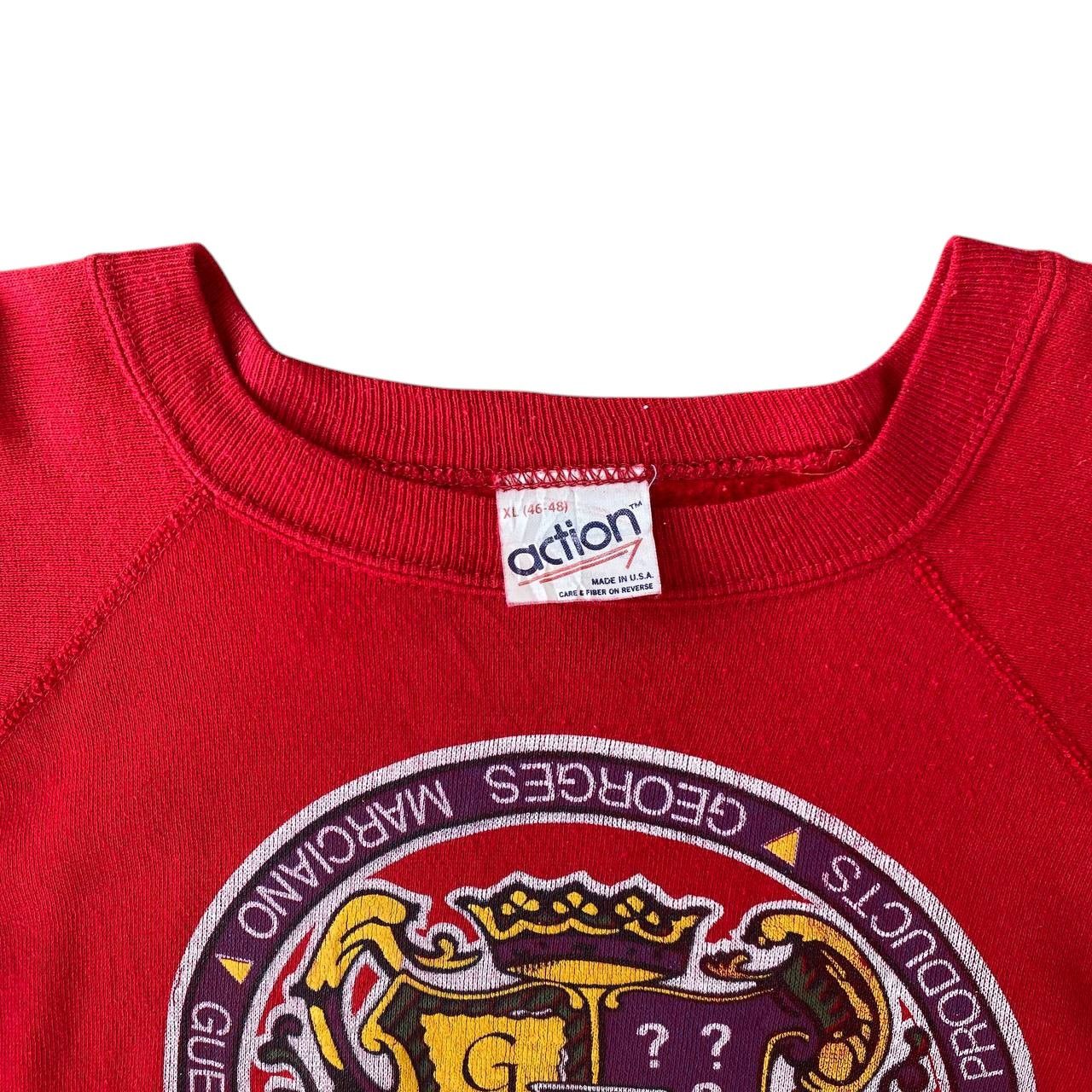 Georges Marciano VINTAGE 80S GEORGES MARCIANO GUESS CREWNECK Size US XL / EU 56 / 4 - 4 Thumbnail