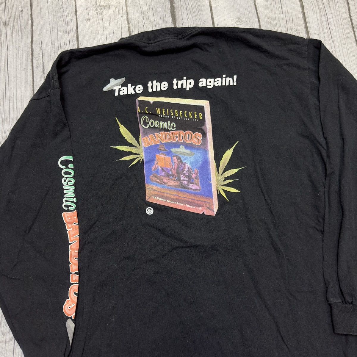 Delta × Vintage Vintage Cosmic Banditos long sleeve tee Size US L / EU 52-54 / 3 - 3 Thumbnail