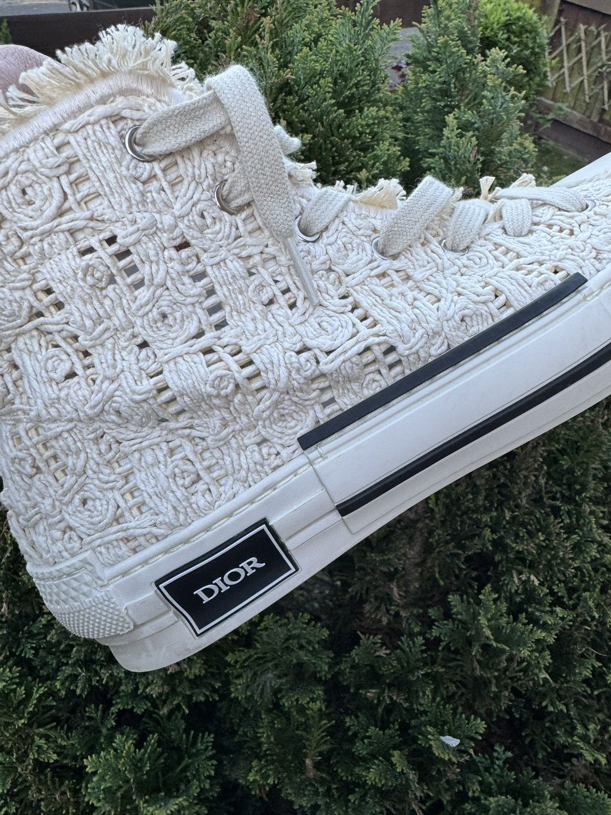Dior DIOR B23 macrame marked size 42 see all photos and descripti Size US 9 / EU 42 - 14 Thumbnail