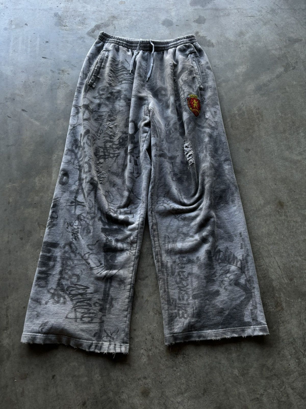 Balenciaga Balenciaga SS23 Grey Skater Sweatpants Grailed
