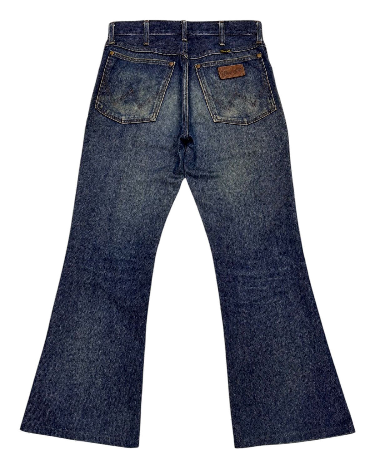 Japanese Brand × Wrangler FLARE JEANS WRANGLER BELL BOTTOM JEANS Size 29" - 2 Thumbnail