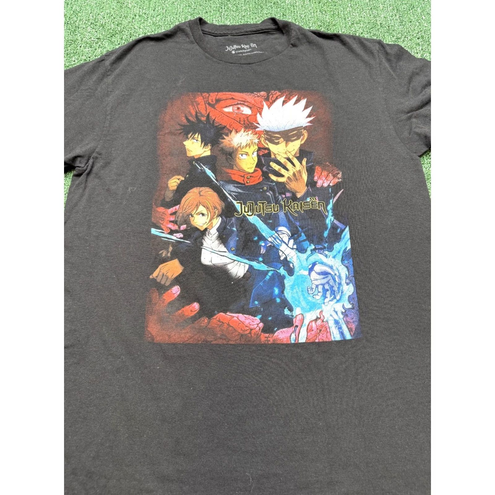 Vintage Jujutsu Kaisen Shirt Womens Size L Black Short Sleeve Anime Graphic Tee Slim Size L / US 10 / IT 46 - 3 Thumbnail