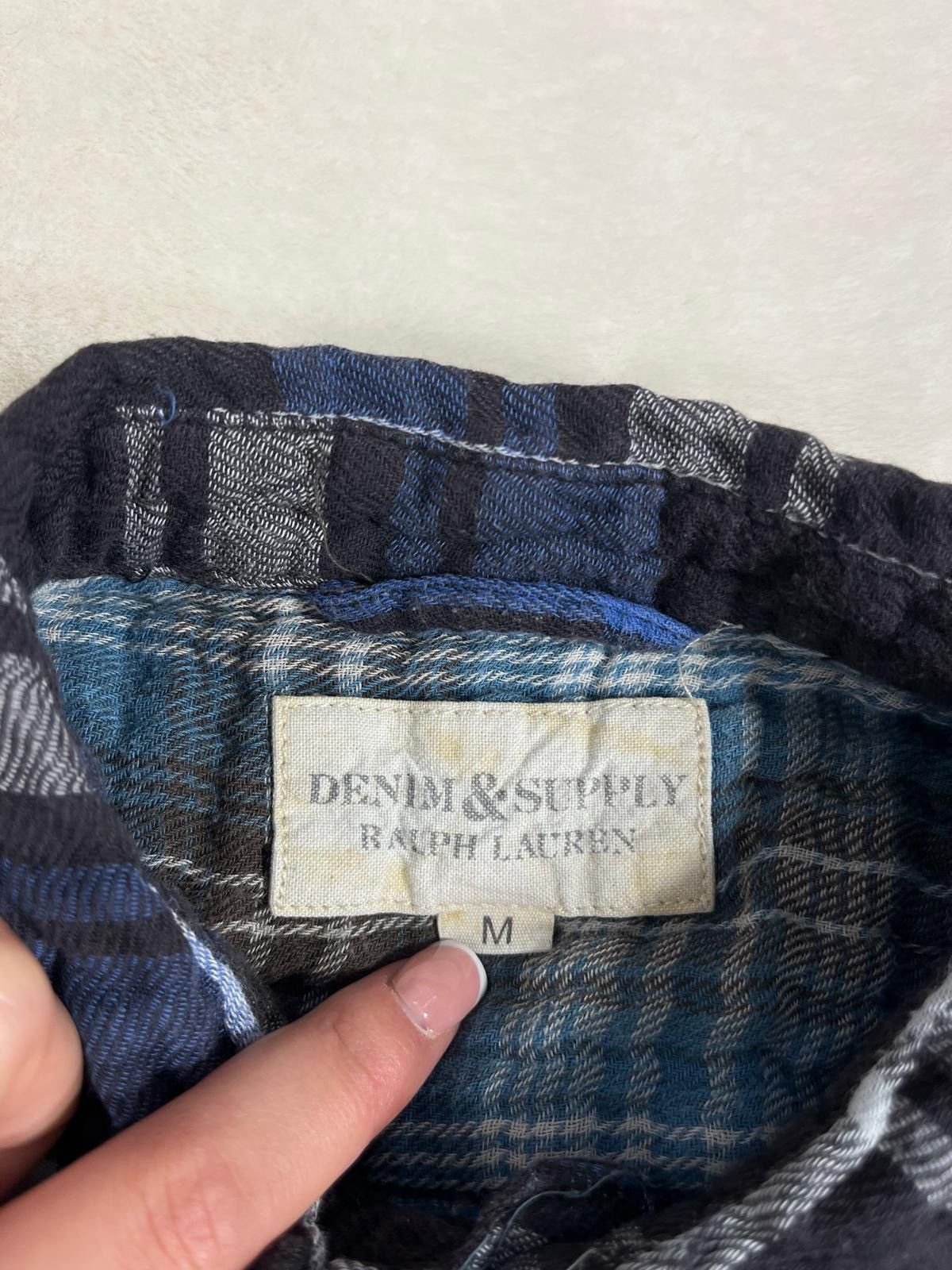Polo Ralph Lauren × Ralph Lauren × Vintage Vintage Ralph Lauren Flannel Shirt 90s Retro Size US M / EU 48-50 / 2 - 5 Thumbnail