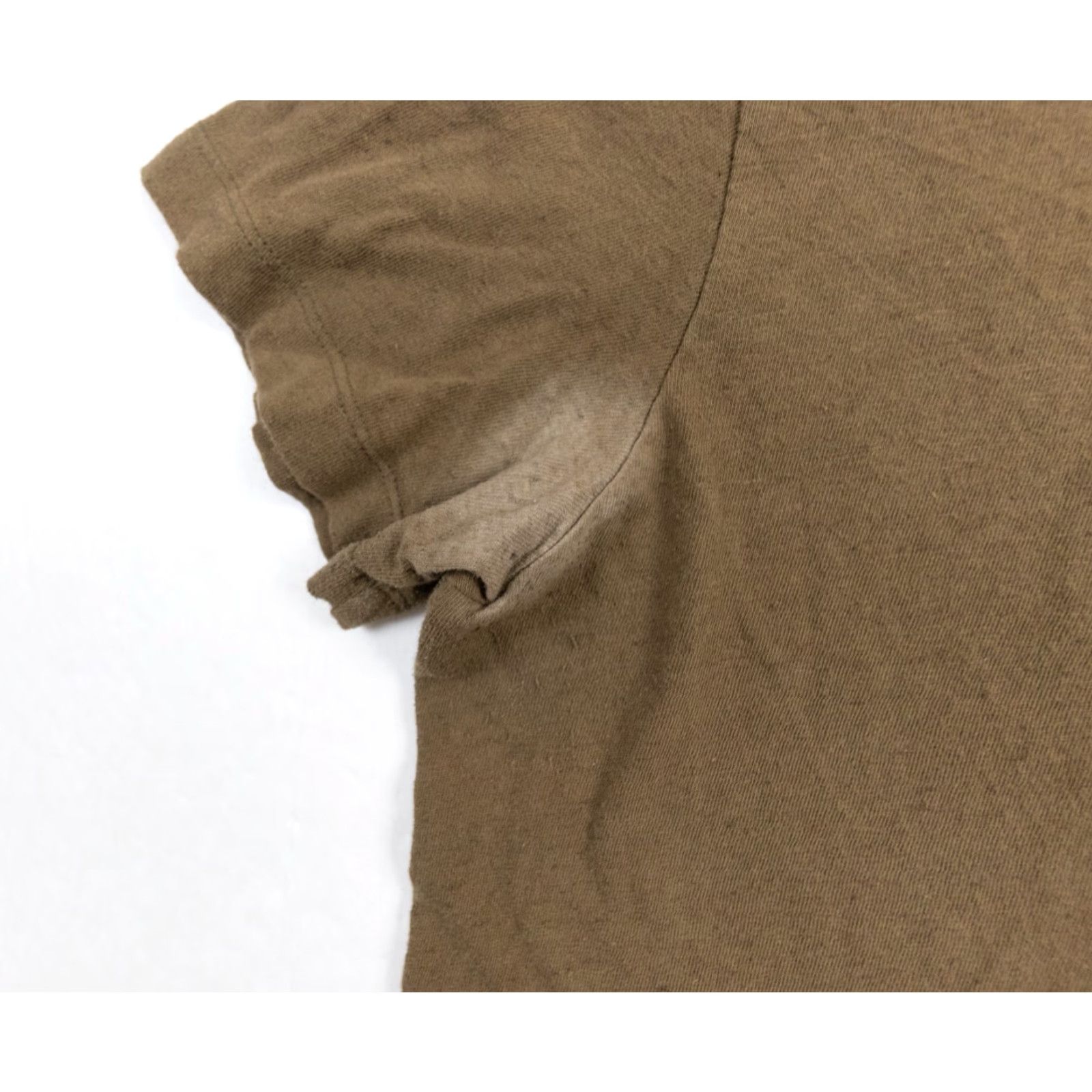 Billy Reid VINTAGE Billy Reid Mens Polo Shirt Large Brown Cotton Linen Short Sleeve Collared Preppy Size US L / EU 52-54 / 3 - 3 Thumbnail