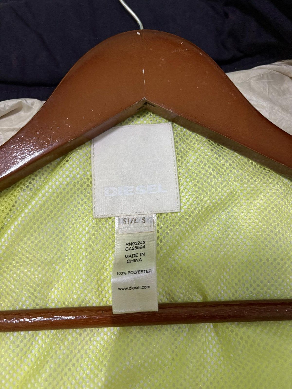 Diesel × Diesel Black Gold VTG Diesel Windbreaker Jacket Design Multi Pocket Design Size US S / EU 44-46 / 1 - 13 Thumbnail