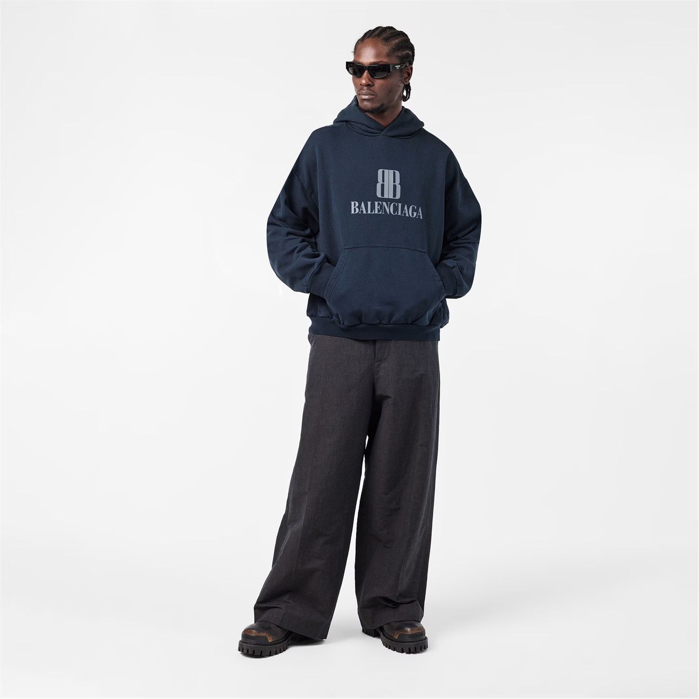Balenciaga o1g2r1mq0226 Technical Performance Tracksuit Pants In Black Size US 30 / EU 46 - 6 Thumbnail