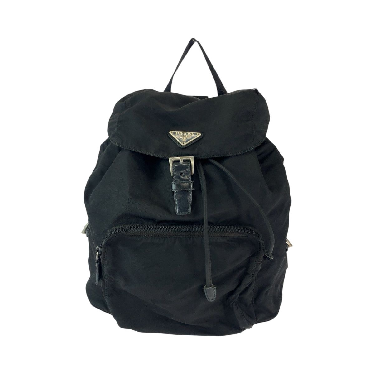 Prada Prada Prada Nylon Tessuto Logo Backpack Canvas Backpack B4650 Size ONE SIZE - 1 Thumbnail