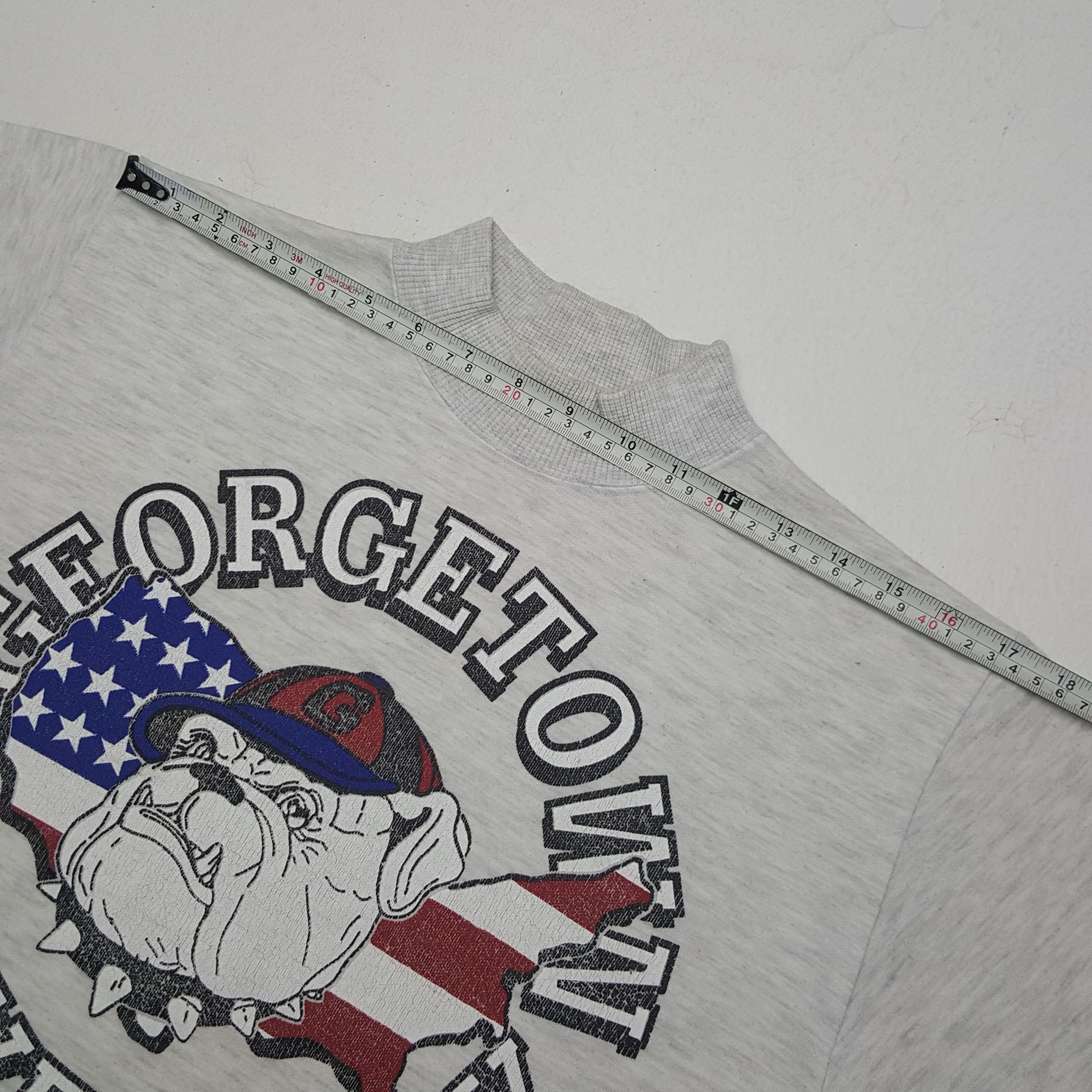 Vintage Vintage University Georgetown American Sport Sweatshirt Size US S / EU 44-46 / 1 - 6 Thumbnail