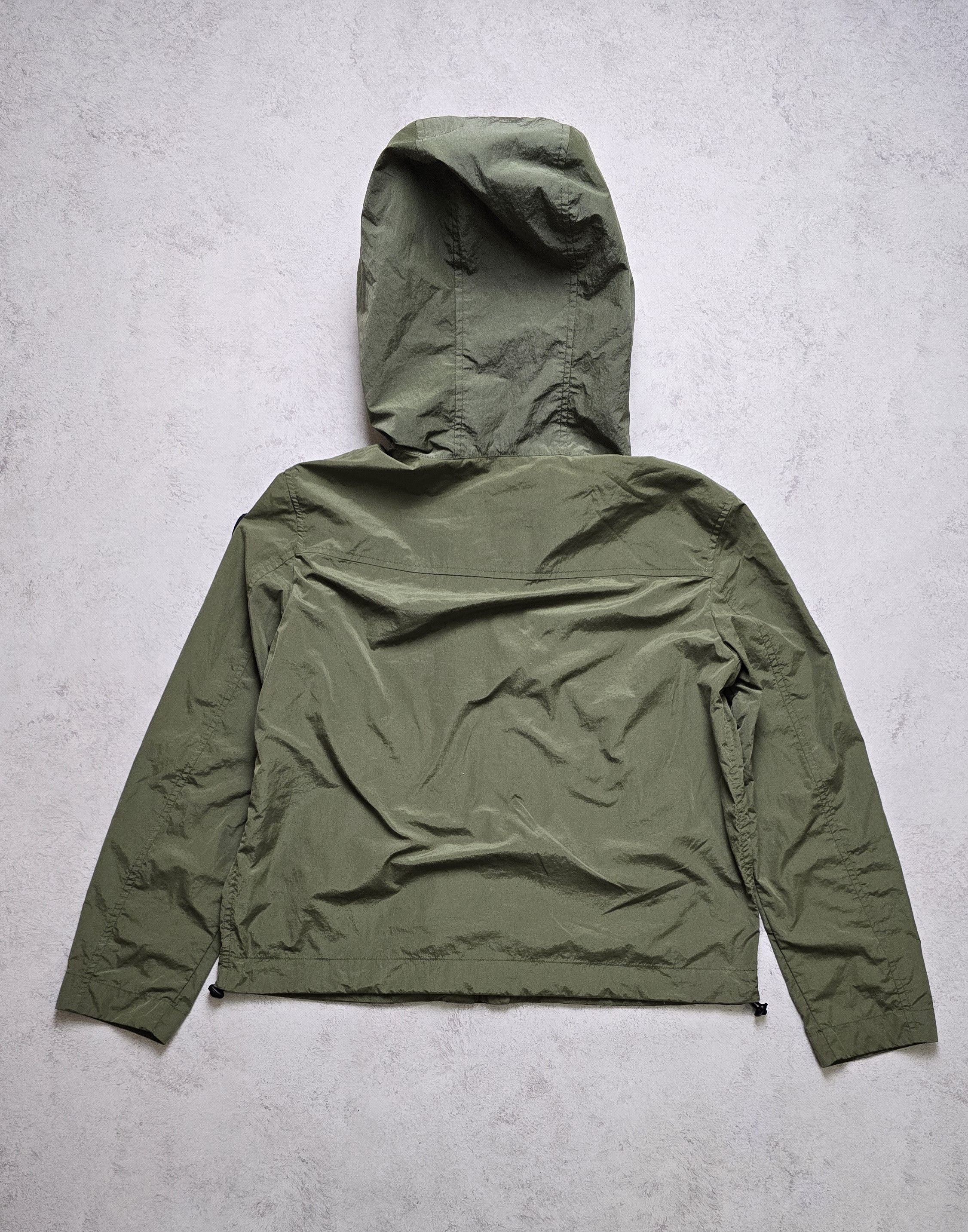 Other Blauer USA Metal Neon Nylon Jacket Hooded Techwear Gorpcore Size XS / US 0-2 / IT 36-38 - 2 Thumbnail
