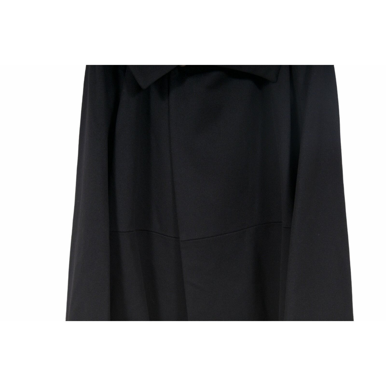 Armani Collezioni Women Jacket Black Virgin Wool Size XL / US 12-14 / IT 48-50 - 3 Thumbnail