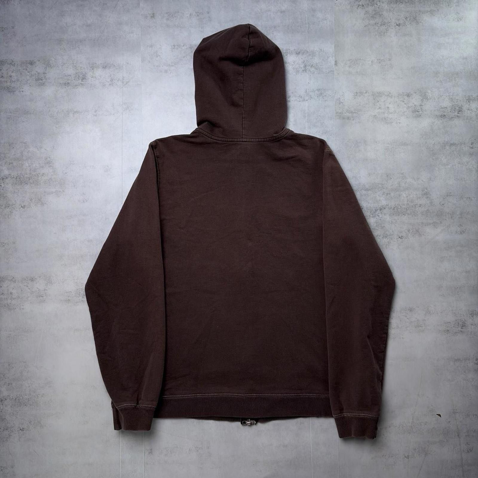 Other Y2K Brown SB Active Grunge Floral Zip Up Hoodie Size L / US 10 / IT 46 - 7 Thumbnail