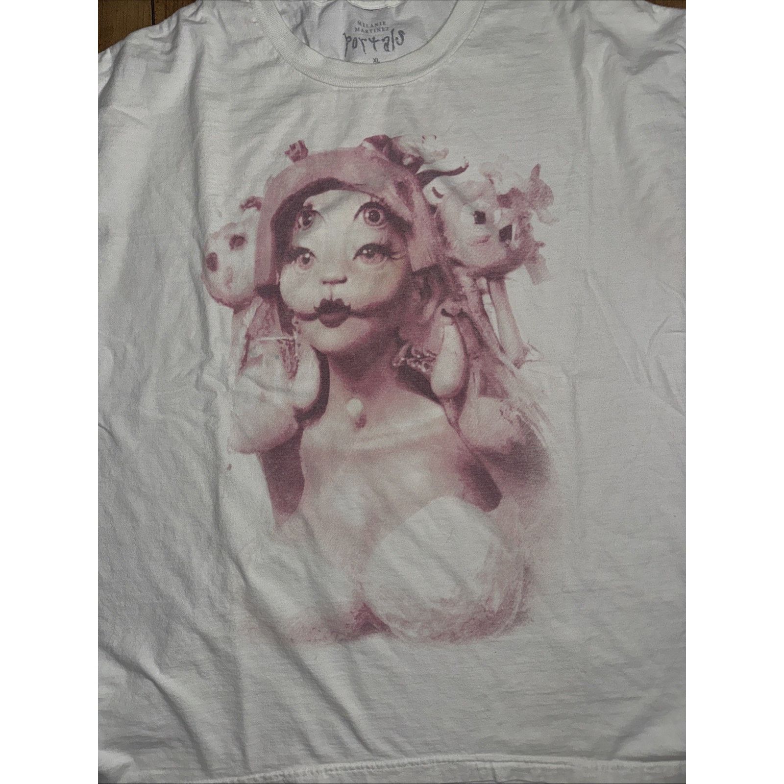 Band Tees Melanie Martinez Portals T-Shirt White XL 23x28 Tour Merch Size US XL / EU 56 / 4 - 2 Thumbnail