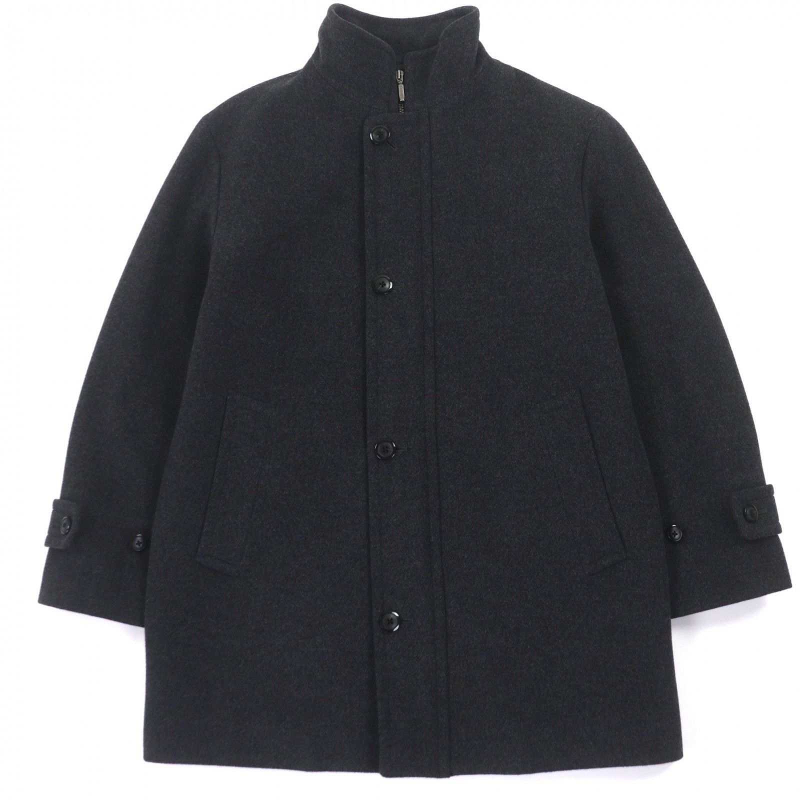 Burberry Burberry Burberry London Wool Coat Textile Outerwear DUTY FREE for USA Size ONE SIZE - 1 Thumbnail