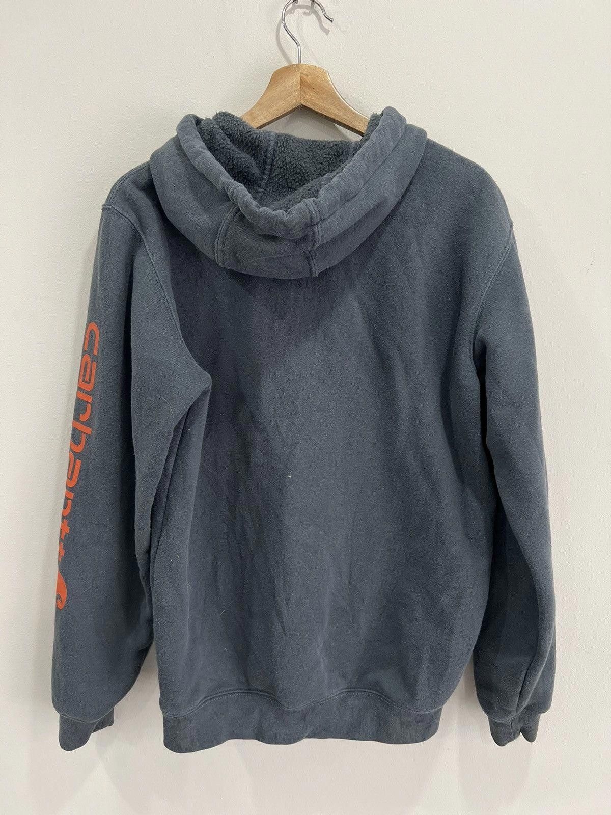 Vintage Vintage Carhartt Hoodie Sweater sleeve spellout Small Size US S / EU 44-46 / 1 - 2 Thumbnail
