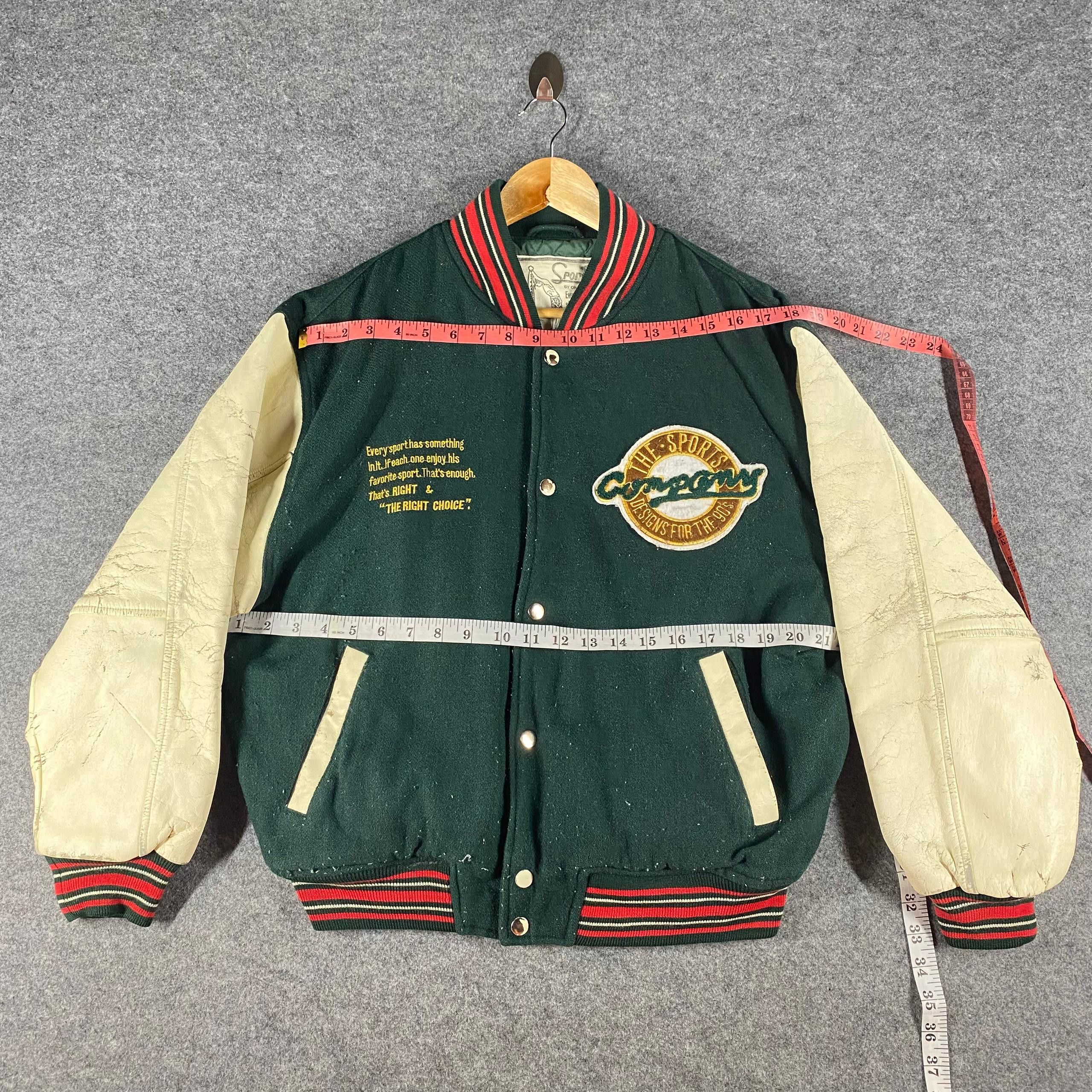 If Six Was Nine Vintage The Sport Company Varsity Jacket Size US L / EU 52-54 / 3 - 6 Thumbnail