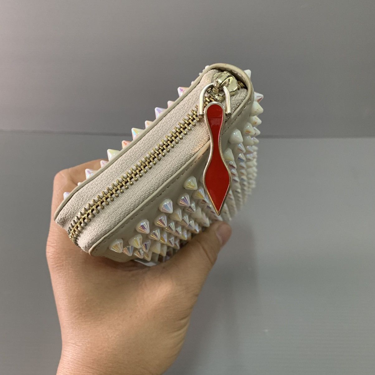 Christian Louboutin Christian Louboutin Spike Long Wallet Size ONE SIZE - 8 Thumbnail